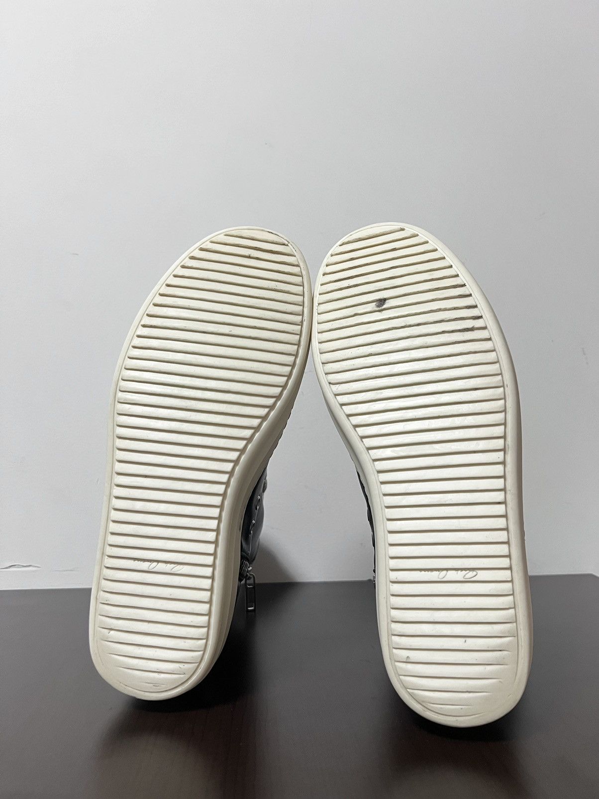 Rick Owens Rick Owens SS23 EDFU Leather Jumbo Laces Sneakers Size US 9 / EU 42 - 8 Thumbnail