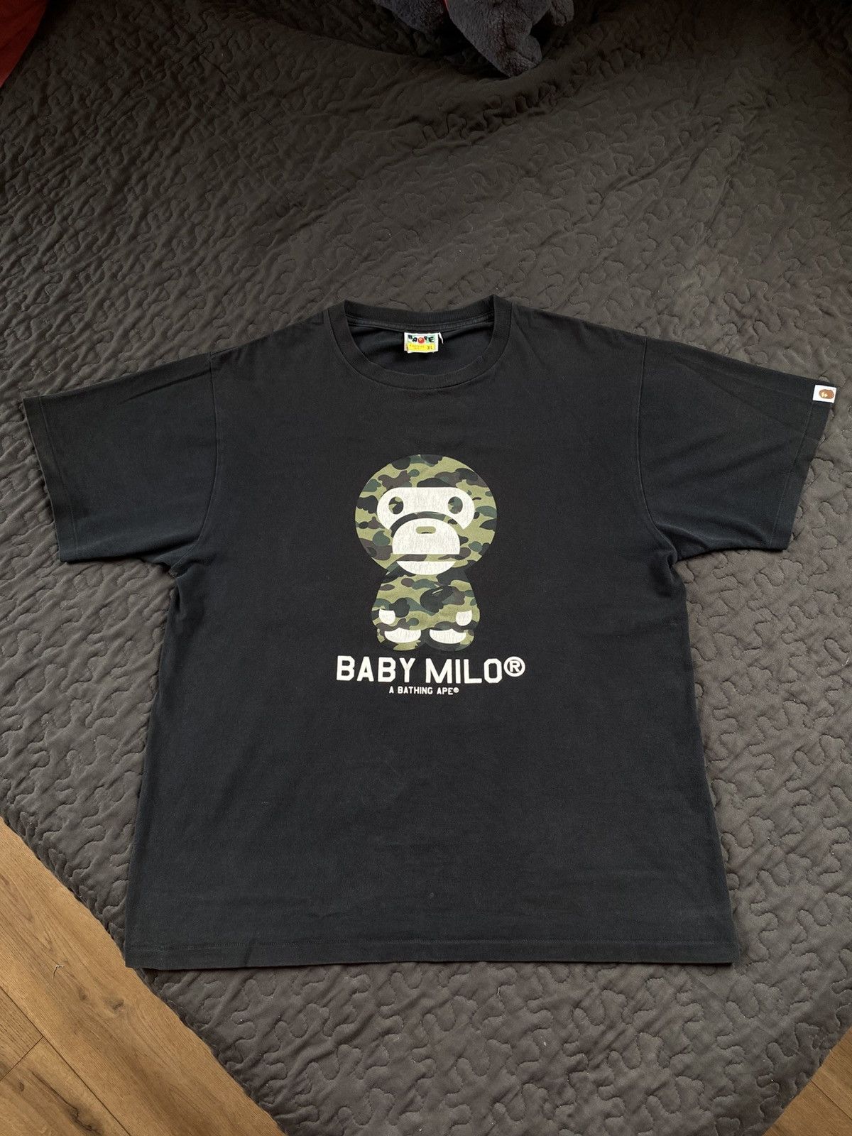 Bape ABC CAMO Baby Milo Tee XL 1993 Size US XL / EU 56 / 4 - 1 Thumbnail
