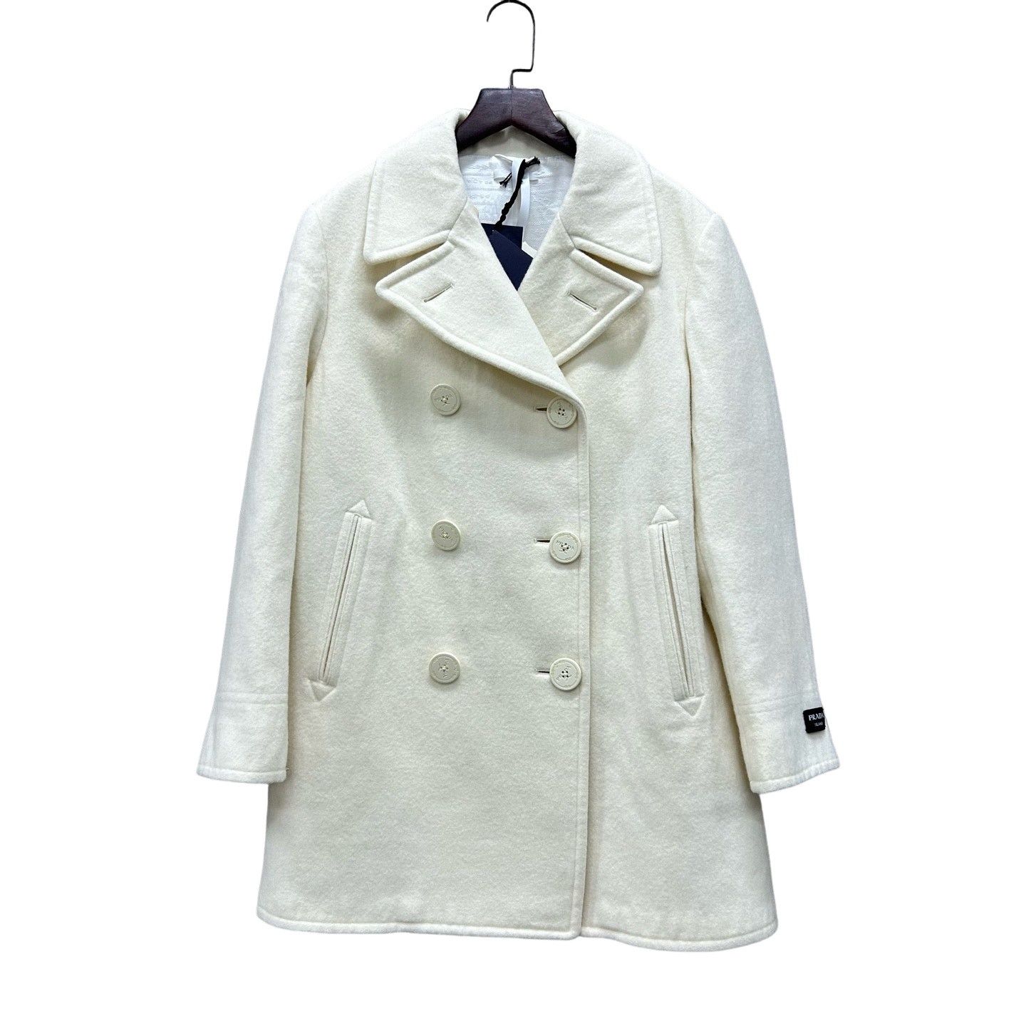 Prada Prada Wool Peacoat Size IT 40 Size S / US 4 / IT 40 - 1 Thumbnail