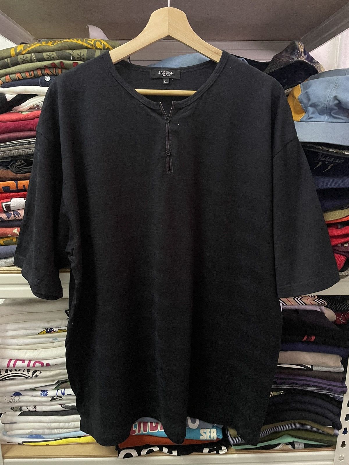 Y's Vintage Y’S Yohji Yamamoto Shirt Buttons Upp Size US XXL / EU 58 / 5 - 1 Thumbnail