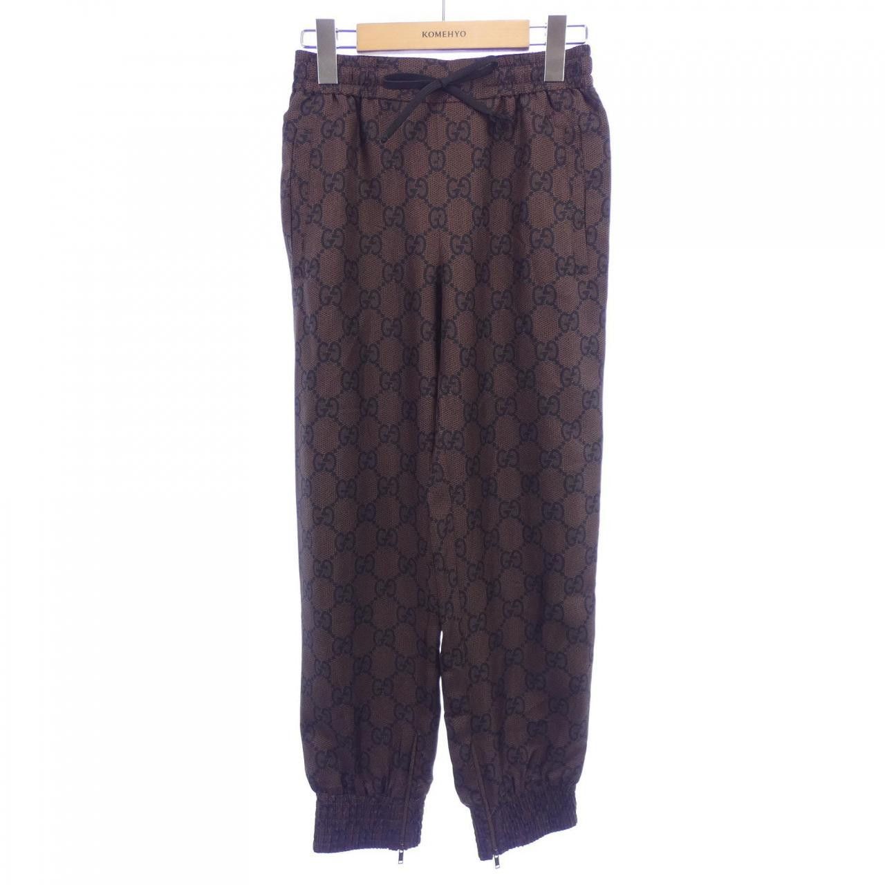 Gucci Gucci Gucci Silk Pants Textile Pants 625005 XJCL5 DUTY FREE for USA Size ONE SIZE - 1 Thumbnail