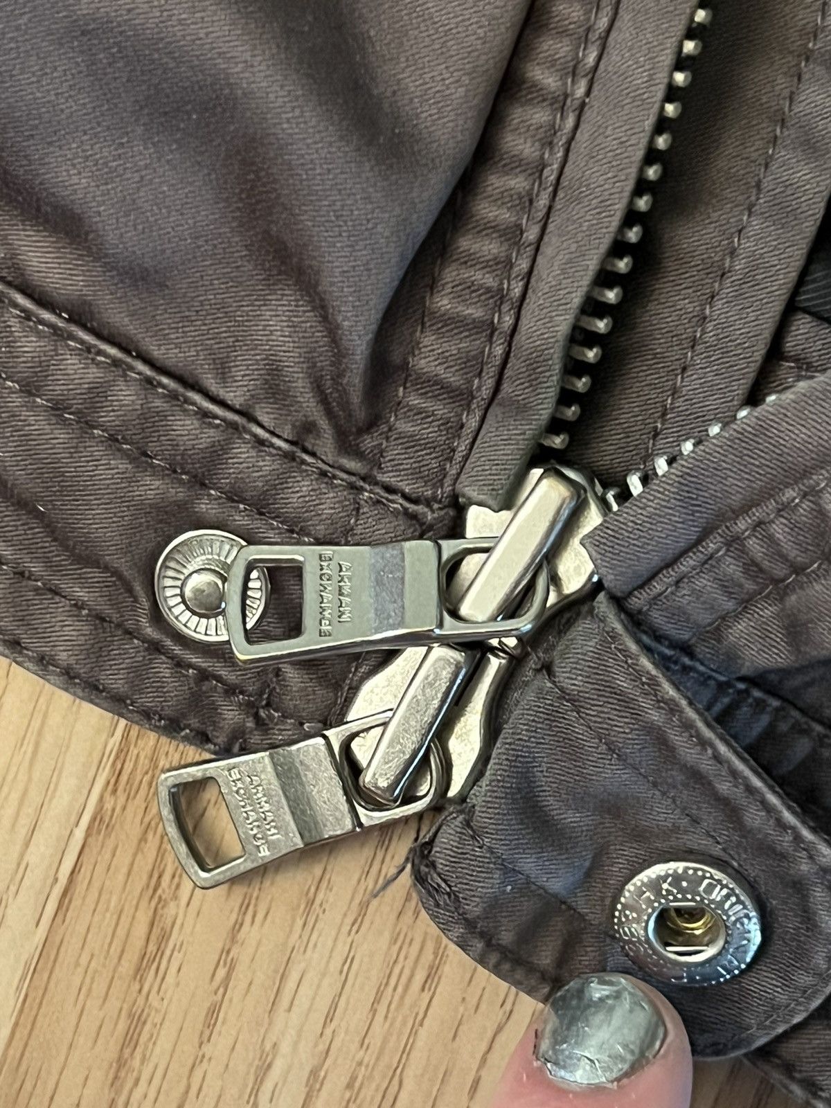 Armani Exchange Motorcycle-esque Jacket Size US XL / EU 56 / 4 - 8 Thumbnail