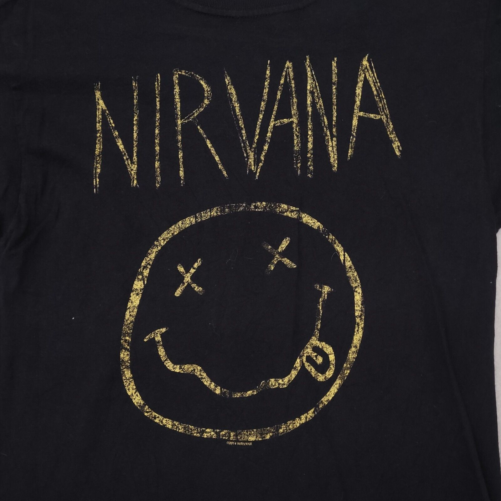 Nirvana Nirvana Casual Graphic T-Shirt Adult Mens Size Small S Black Size US S / EU 44-46 / 1 - 4 Thumbnail