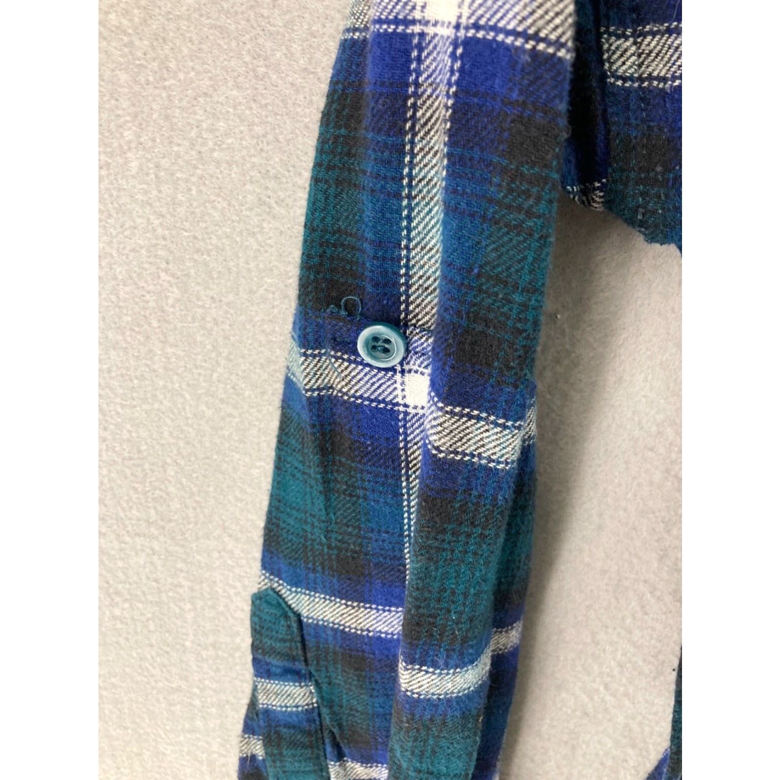 Vintage Altard State Flannel Womens Large XL Plaid Shirt Size L / US 10 / IT 46 - 7 Thumbnail