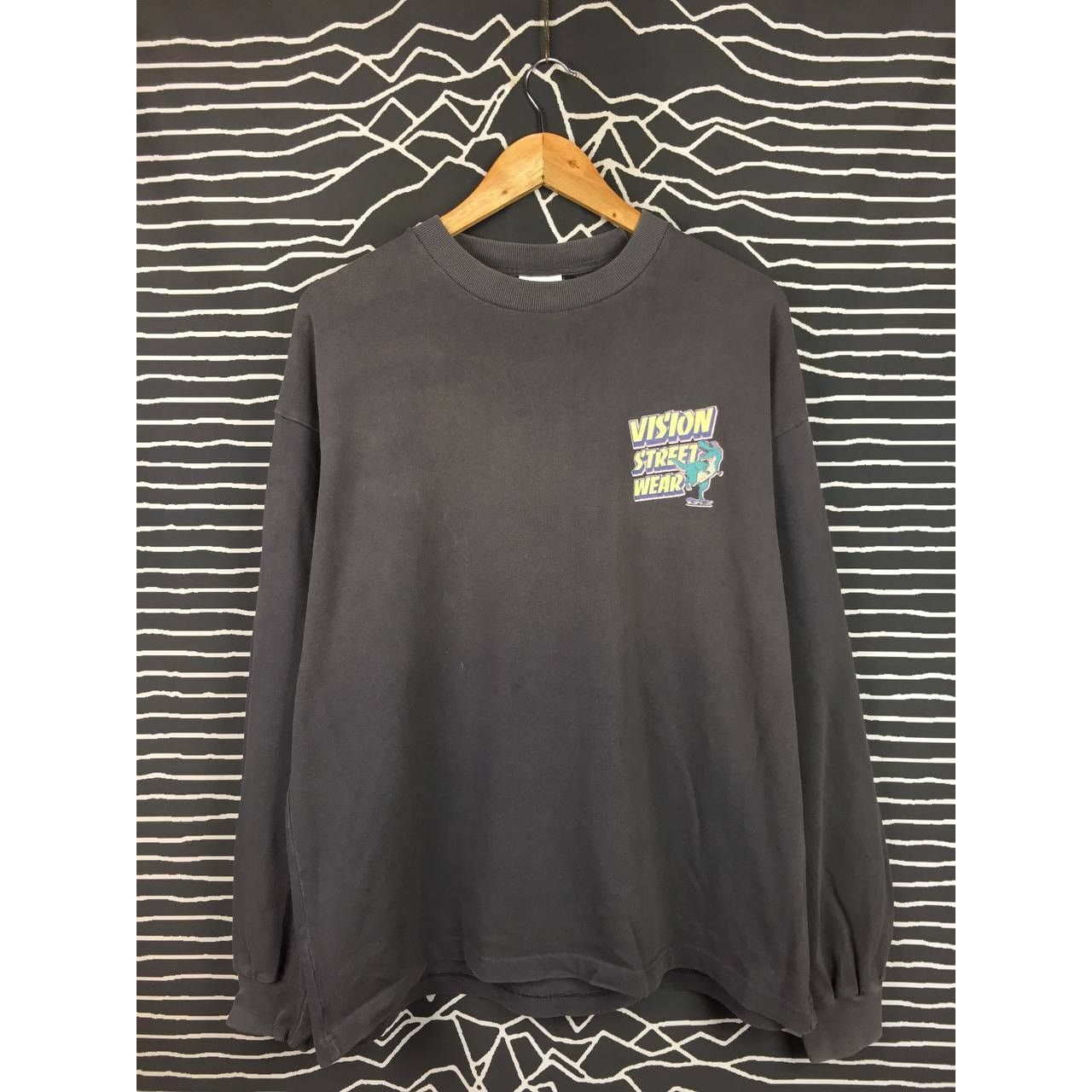 Vintage × Vision Streetwear Vision Street Wear Long Sleeve Trex Graphics Skateboards Tee Size US M / EU 48-50 / 2 - 6 Thumbnail