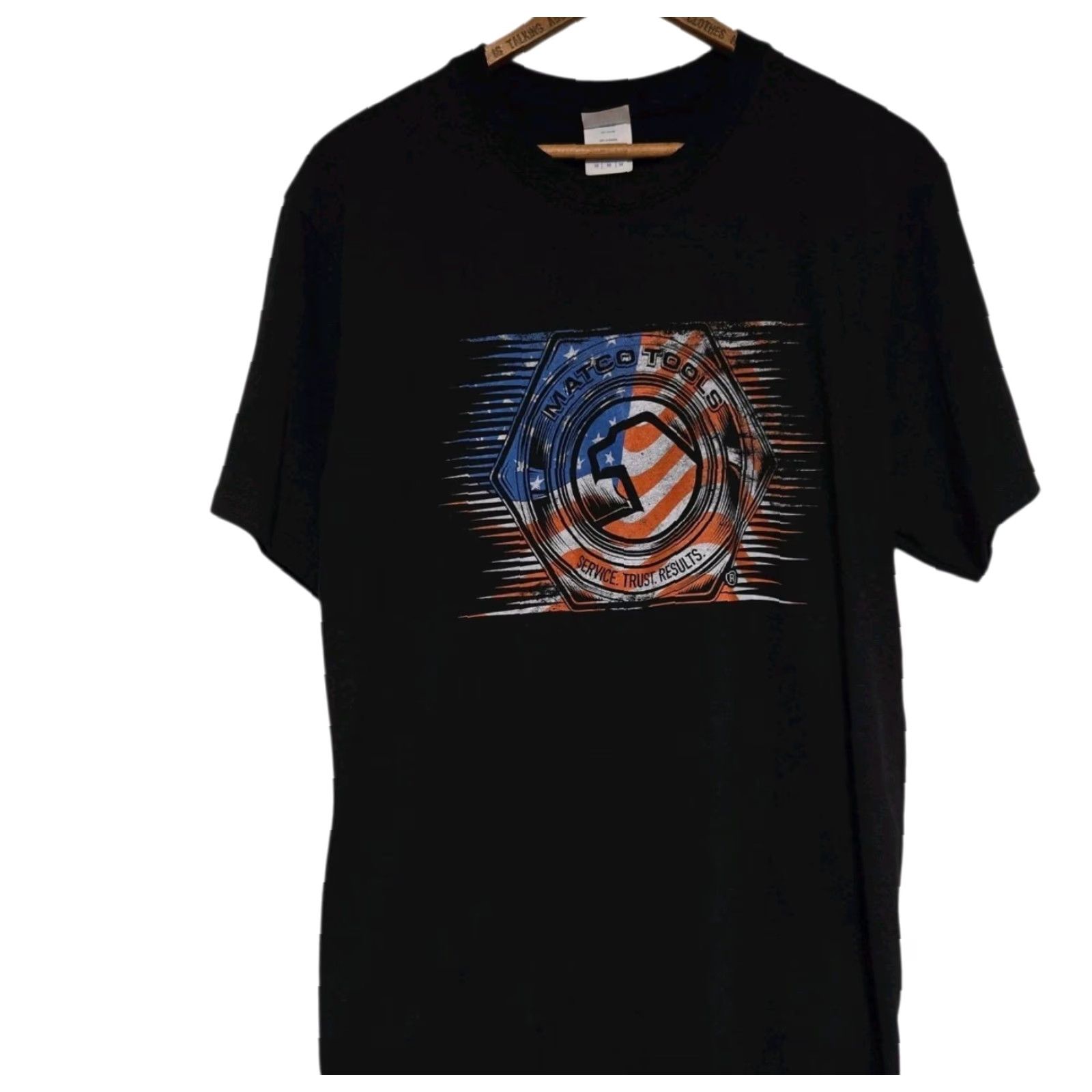 Garage MATCO Tools Design T-Shirt Men’s Size M Black Logo Short Sleeve Crew Neck Vintage No (NWOT) Size US M / EU 48-50 / 2 - 2 Thumbnail