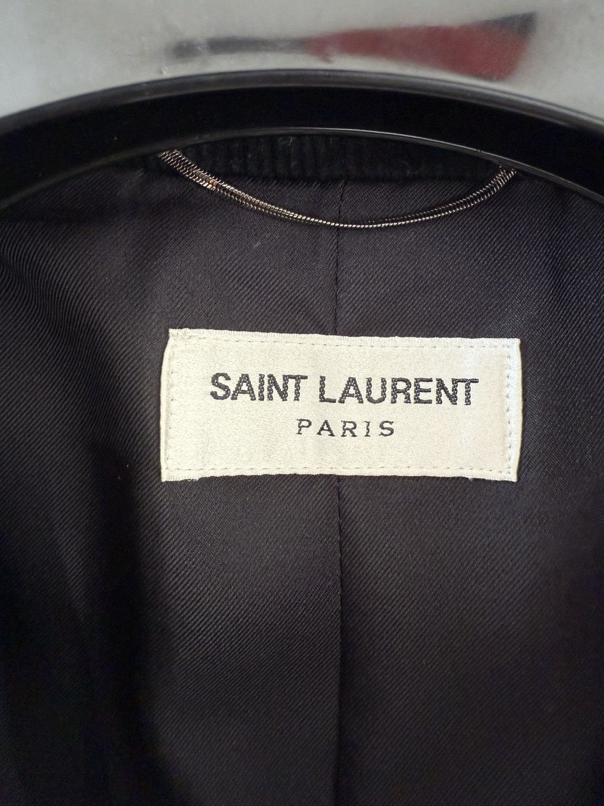 Hedi Slimane × Saint Laurent Paris Saint Laurent Corduroy Elbow Patch Blazer Size 46R - 11 Thumbnail