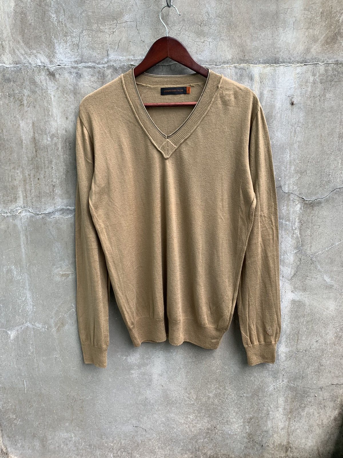 Undercover Raw Closed V-neck Cardigan Size US M / EU 48-50 / 2 - 1 Thumbnail