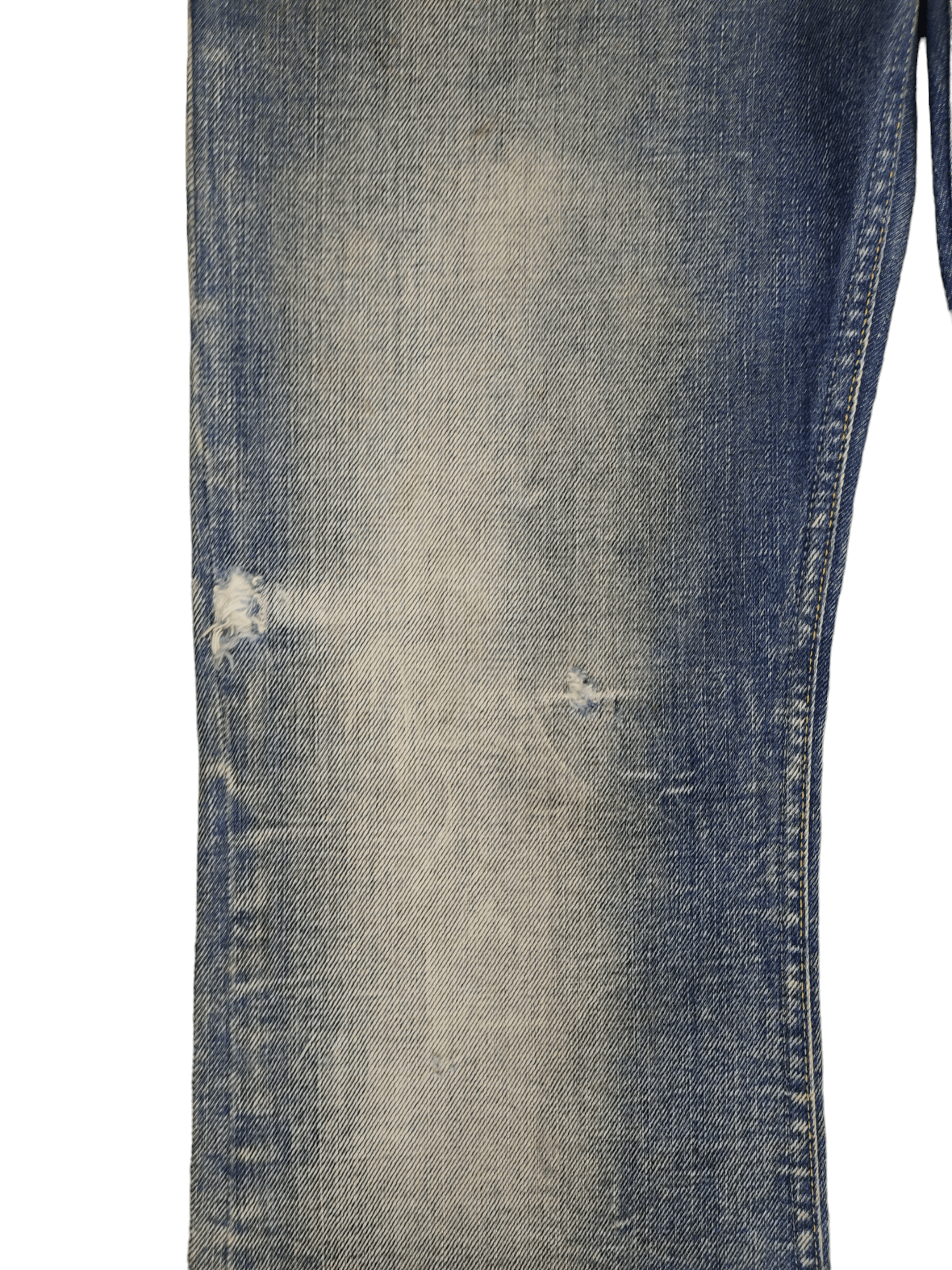 Diesel Flare Jeans Diesel 1dr Logo Distress Faded Boot Cut Y2k lgb Size US 30 / EU 46 - 16 Thumbnail