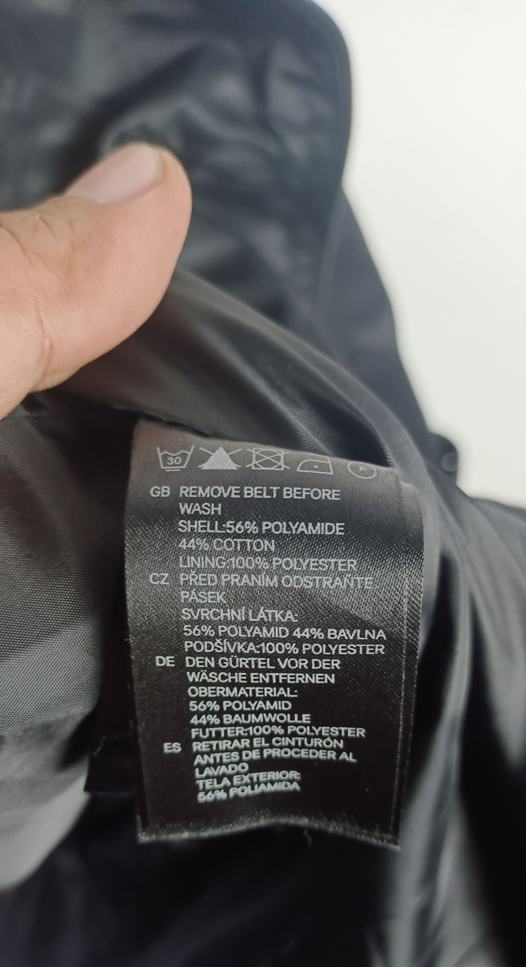 H&M × Japanese Brand H&M Double Breasted Black Trench Coat Size US M / EU 48-50 / 2 - 12 Thumbnail