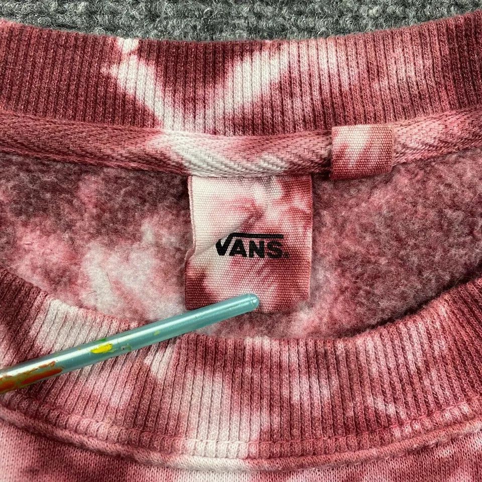 Vans Vans Sweatshirt Adults Small Tie Dye Crew Neck Logo Mens Size US S / EU 44-46 / 1 - 3 Thumbnail