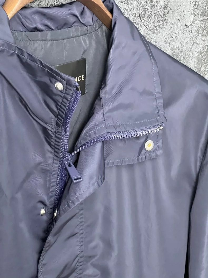 Versace Versace Leather label small logo trench coat on the back Size US XXL / EU 58 / 5 - 5 Thumbnail