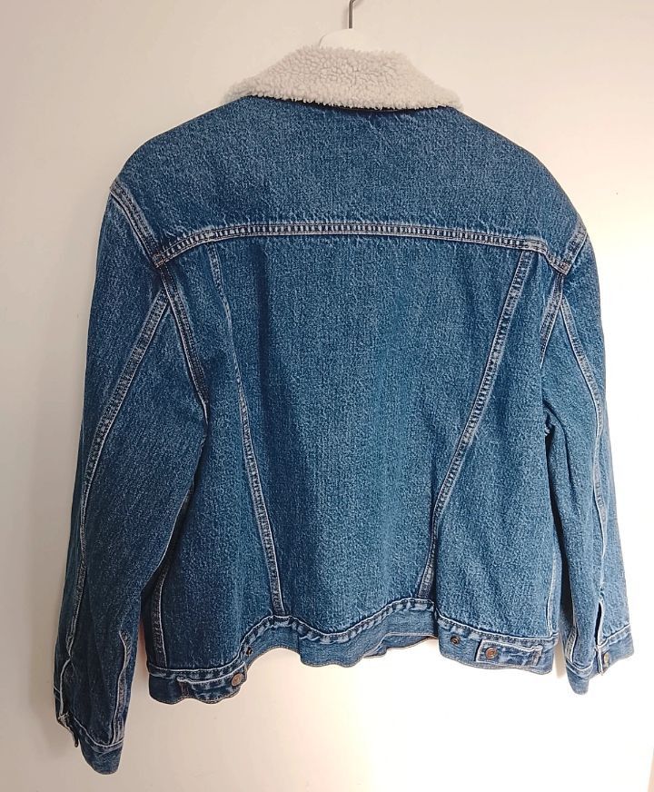 Levi's Levi’s Premium Sherpa Denim Jacket XL – Classic Trucker Size US XL / EU 56 / 4 - 3 Thumbnail