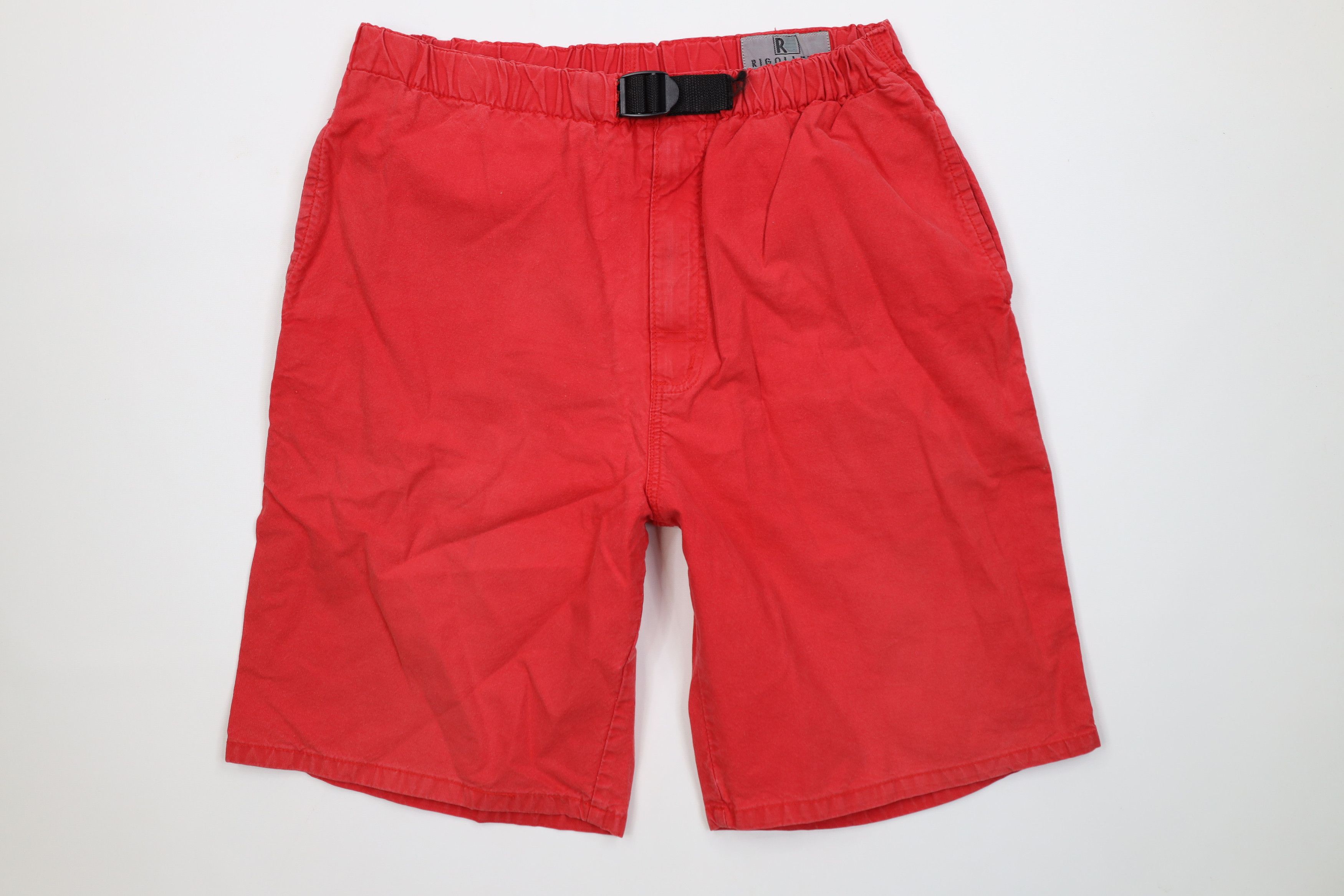 Vintage Vintage 90s Streetwear Belted Trekking Shorts Cotton Size US 32 / EU 48 - 1 Thumbnail