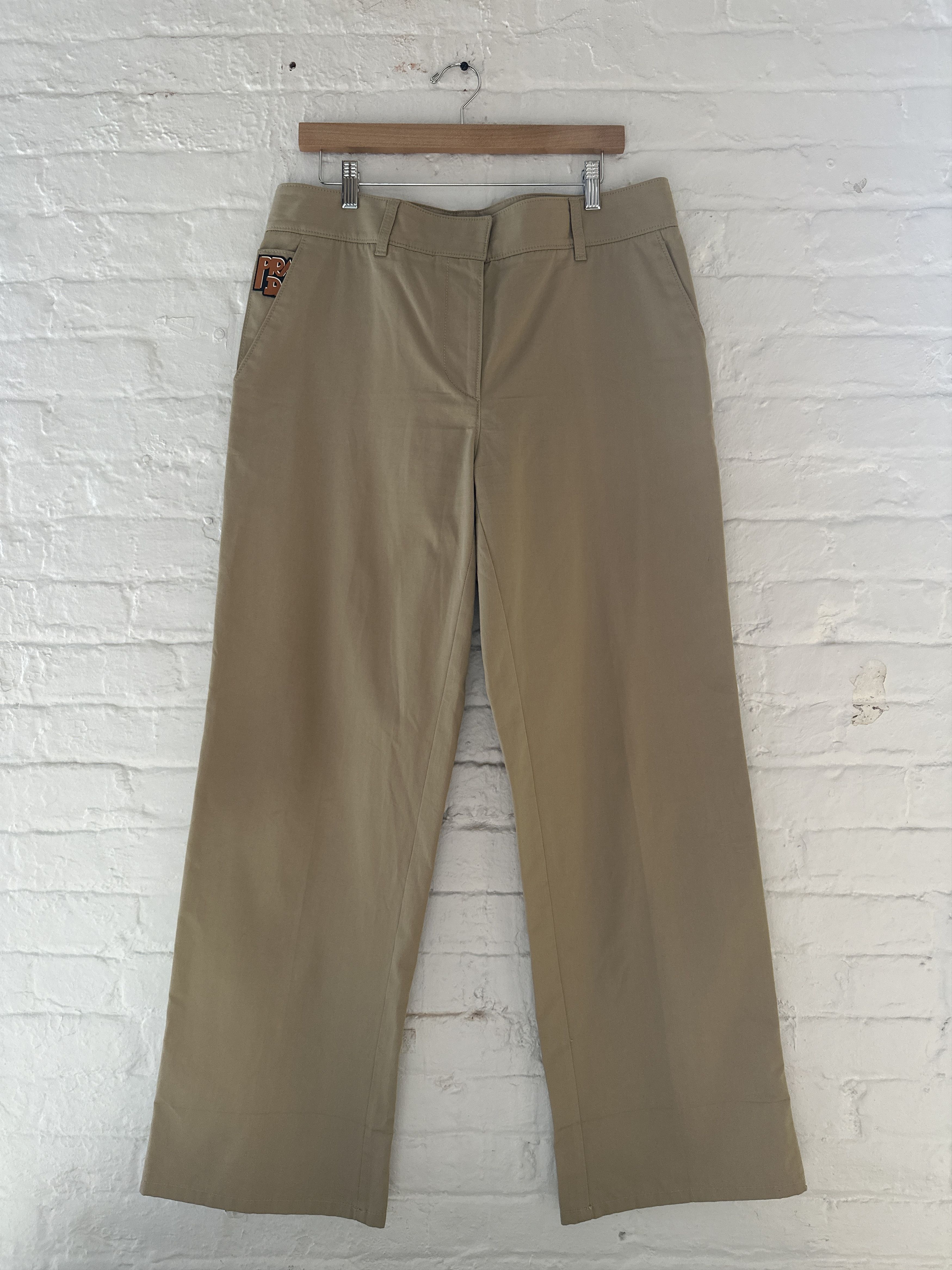 Prada Prada Wide Leg Pants Size US 35 - 2 Thumbnail