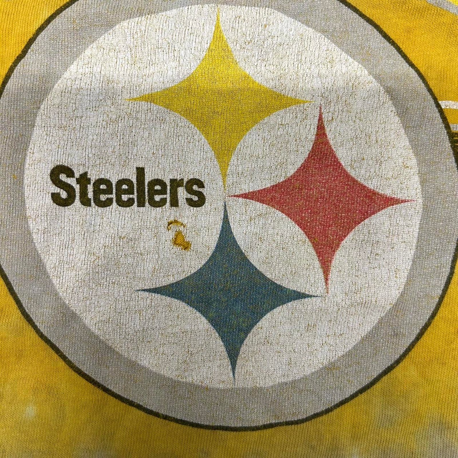 NFL Y2K Pittsburgh Steelers tie-dye tee Size US XL / EU 56 / 4 - 3 Thumbnail