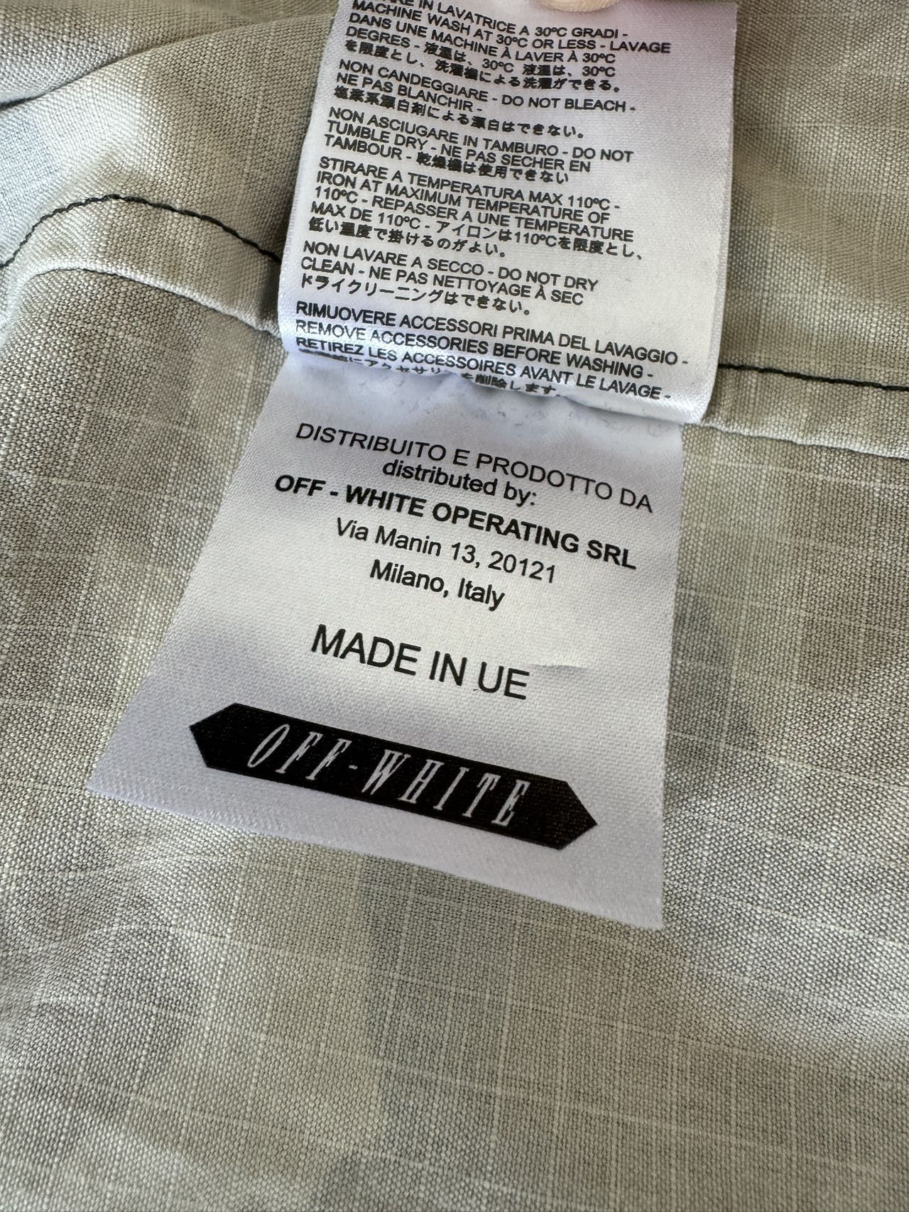 Off-White Off-White Virgil Abloh Vintage Camouflage Jacket Size US XL / EU 56 / 4 - 11 Thumbnail