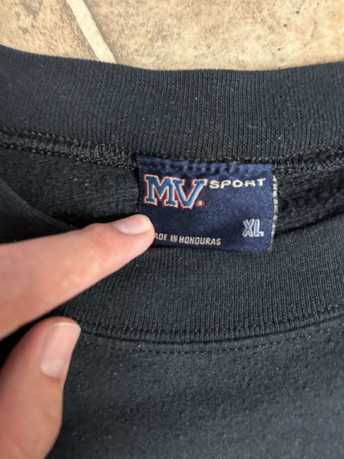 Vintage Retro XL Navy College Crewneck Size US XL / EU 56 / 4 - 3 Thumbnail