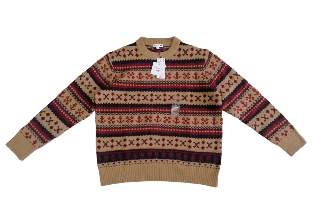 JW Anderson × Uniqlo Uniqlo x JW Anderson Souffle Yarn Fairisle sweater Size US L / EU 52-54 / 3 - 2 Thumbnail