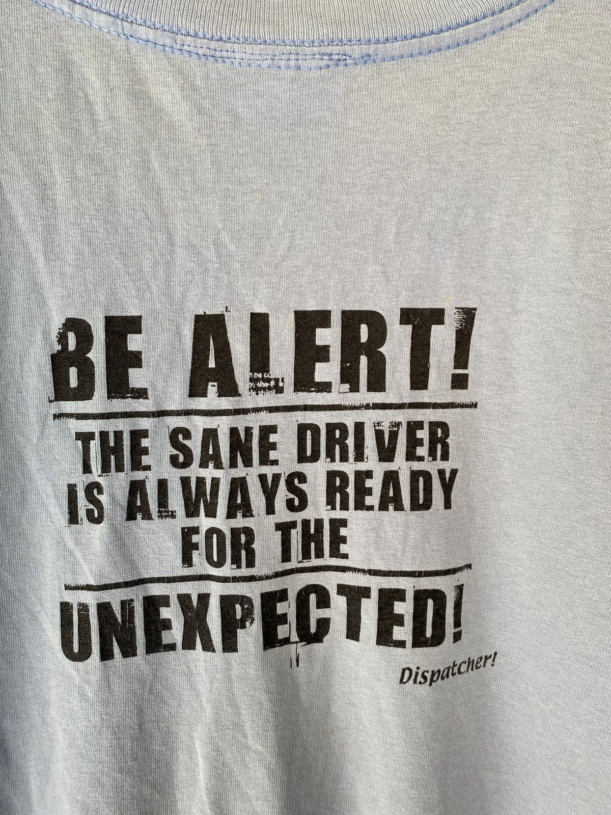 Vintage 1990s OG 🔥Taxi Driver Poem by Tsunami Work Japan Size US L / EU 52-54 / 3 - 6 Thumbnail