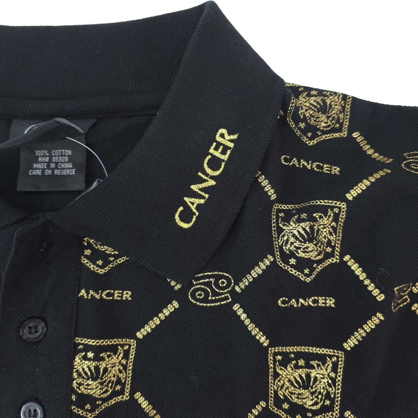 Soulland Soulland Polo Shirt XL Cancer Zodiac Astrology Celestial Y2K Size US XL / EU 56 / 4 - 4 Thumbnail