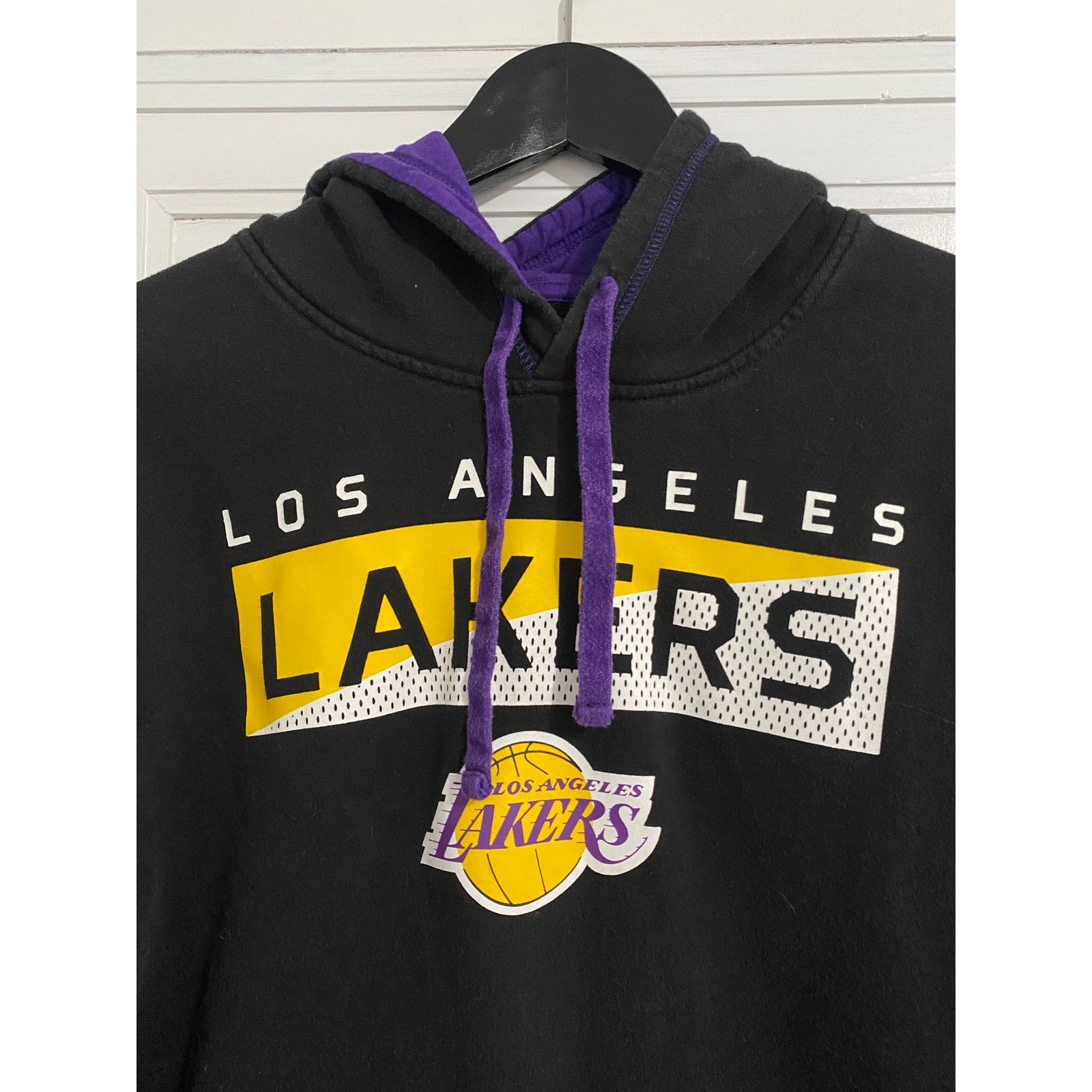 NBA LA Lakers Black Hoodie Sweatshirt Size Medium Size US M / EU 48-50 / 2 - 2 Thumbnail
