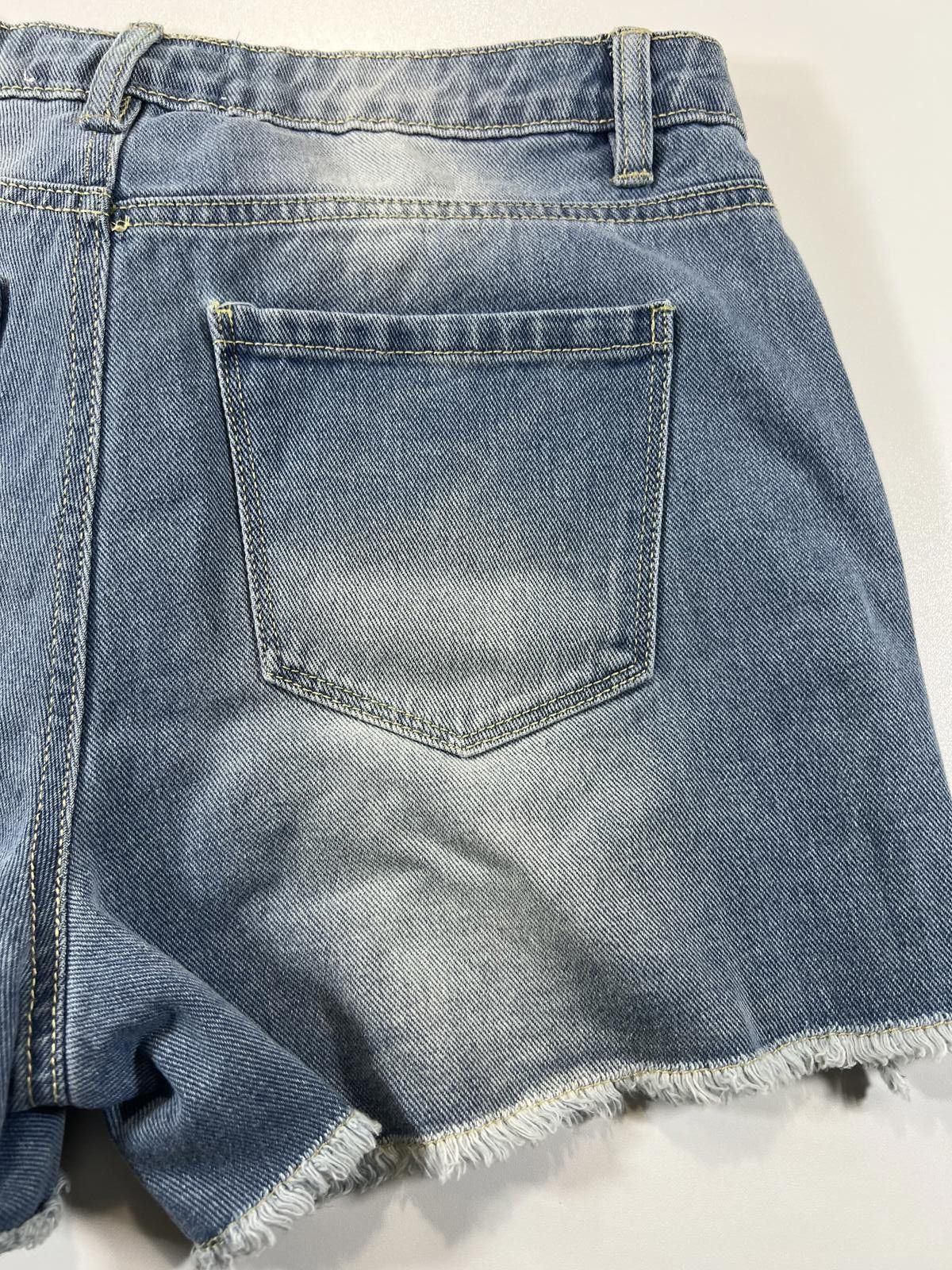 Cherokee Cherokee Distressed Denim Shorts 7 Size 28" / US 6 / IT 42 - 10 Thumbnail