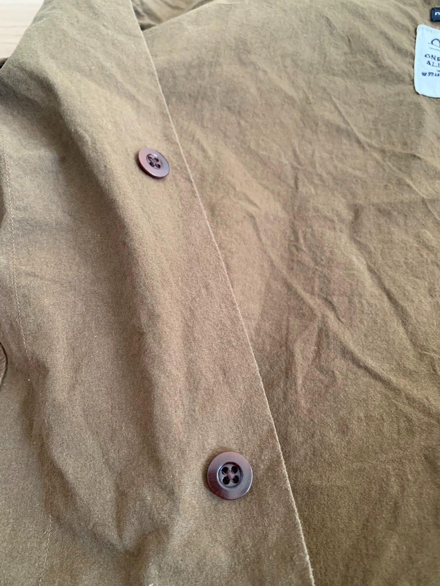 Nanamica NANAMICA Cotton Wool Deck 24AW Pocket Drawstring Jacket XL Size US XL / EU 56 / 4 - 8 Thumbnail