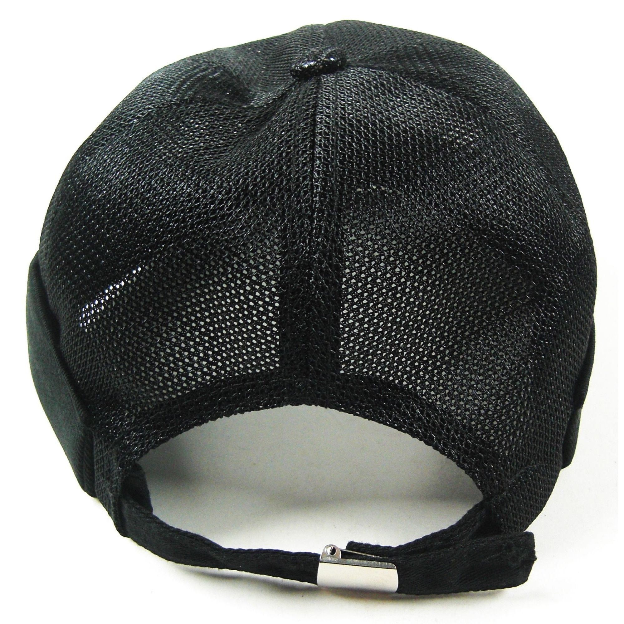 Other Round Mesh Black Bucket Beanie Ball Cap Hat One Size Size ONE SIZE - 2 Thumbnail