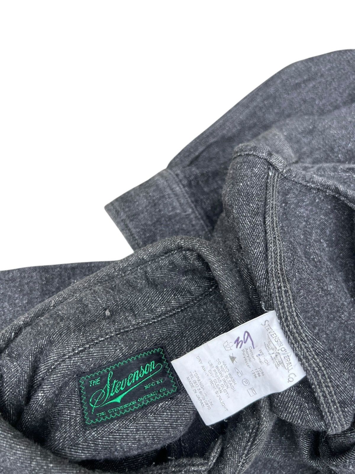 Stevenson Overall Co. Stevenson Overall Japan HBT Striped Shirt Size US S / EU 44-46 / 1 - 23 Thumbnail