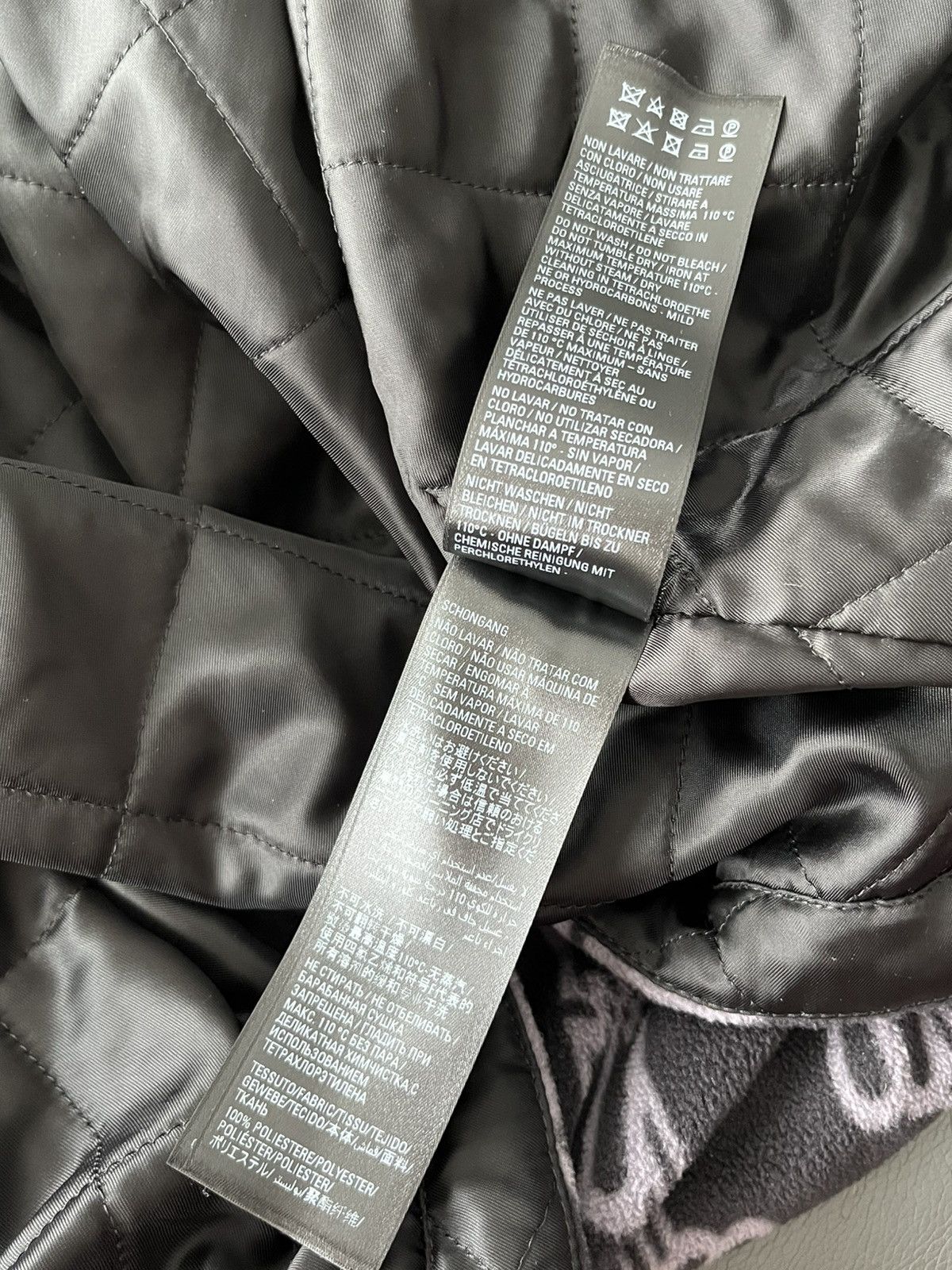 Balenciaga BrandNew Balenciaga BB Monogram Fleece Bomber Coat Oversized Size US XXL / EU 58 / 5 - 10 Thumbnail