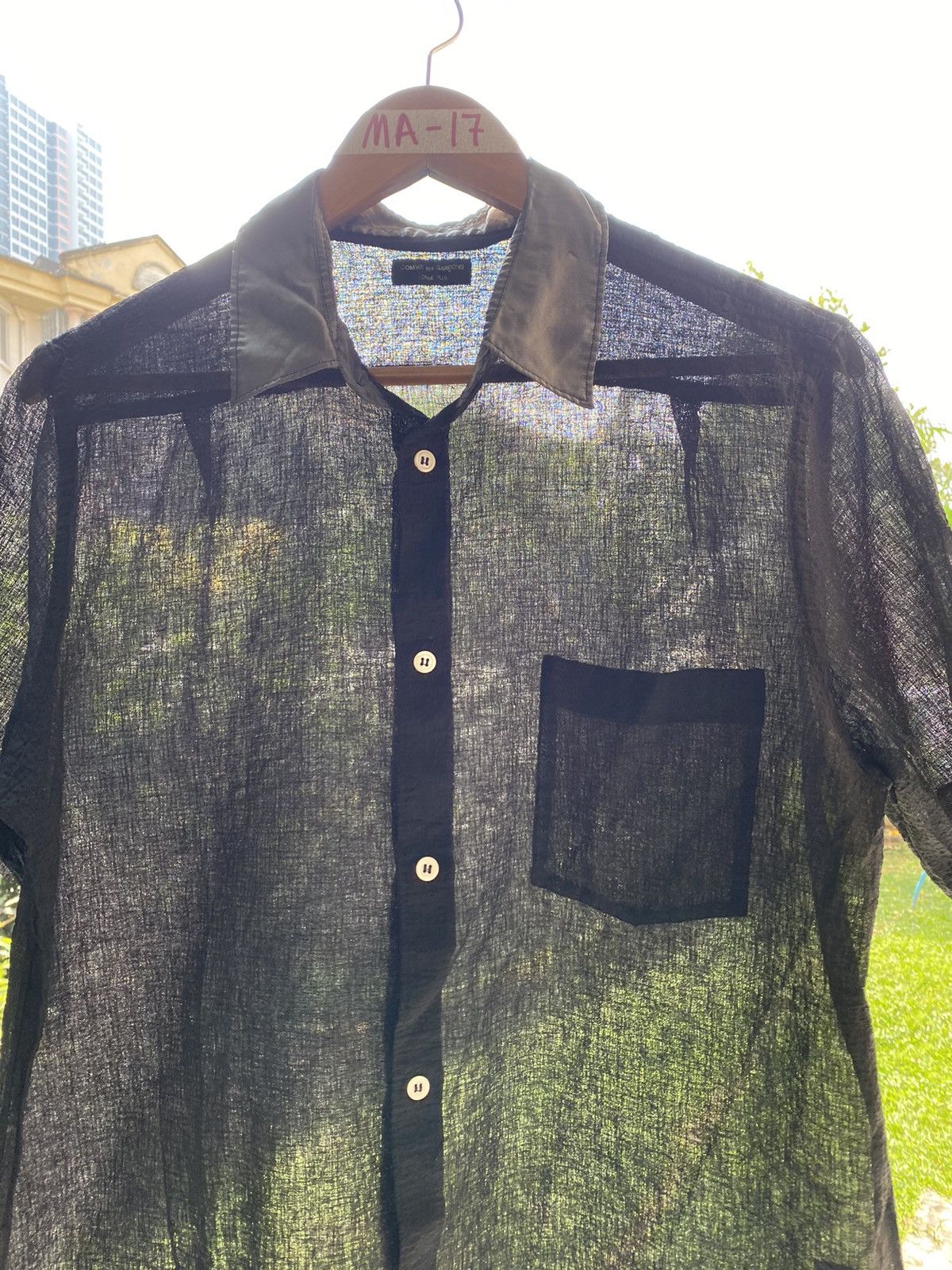 Comme des Garcons Homme Plus SS01 CDG Homme plus Mesh shirt Size US M / EU 48-50 / 2 - 10 Thumbnail