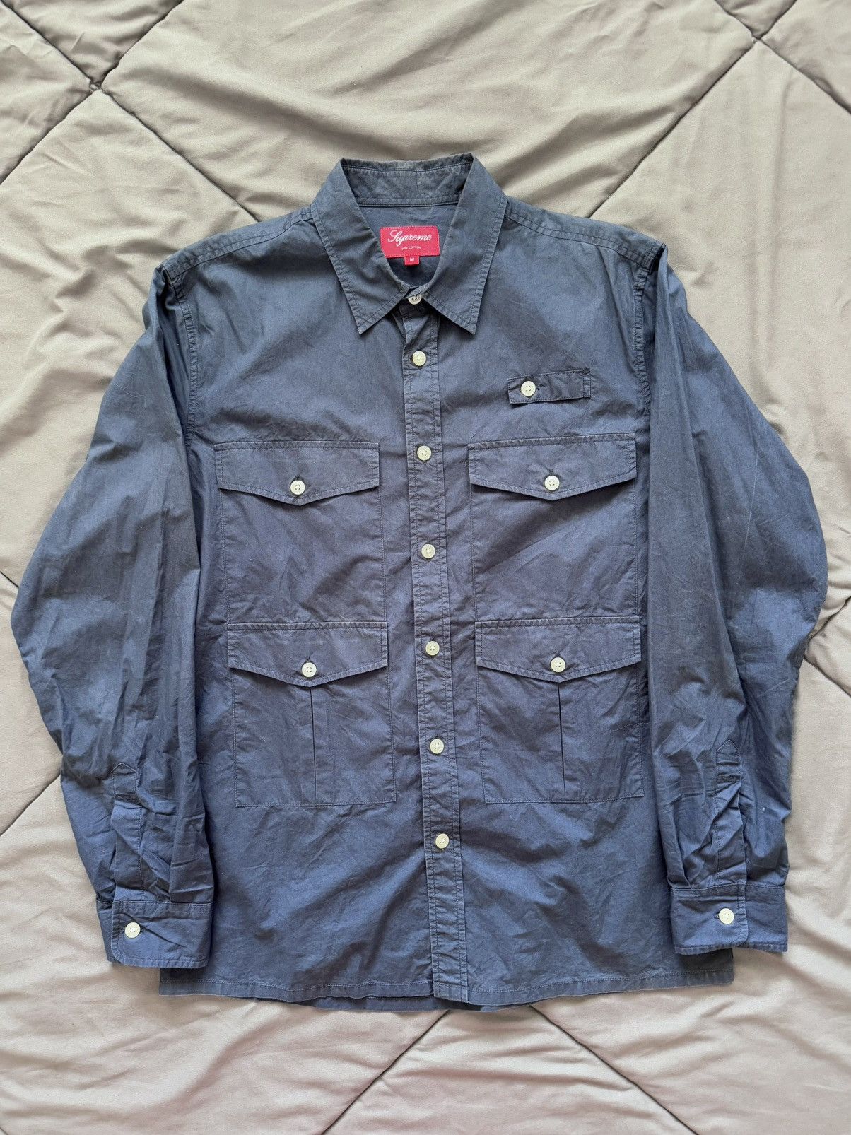 Supreme S/S 2012 Safari Button Up LS Size US M / EU 48-50 / 2 - 1 Thumbnail