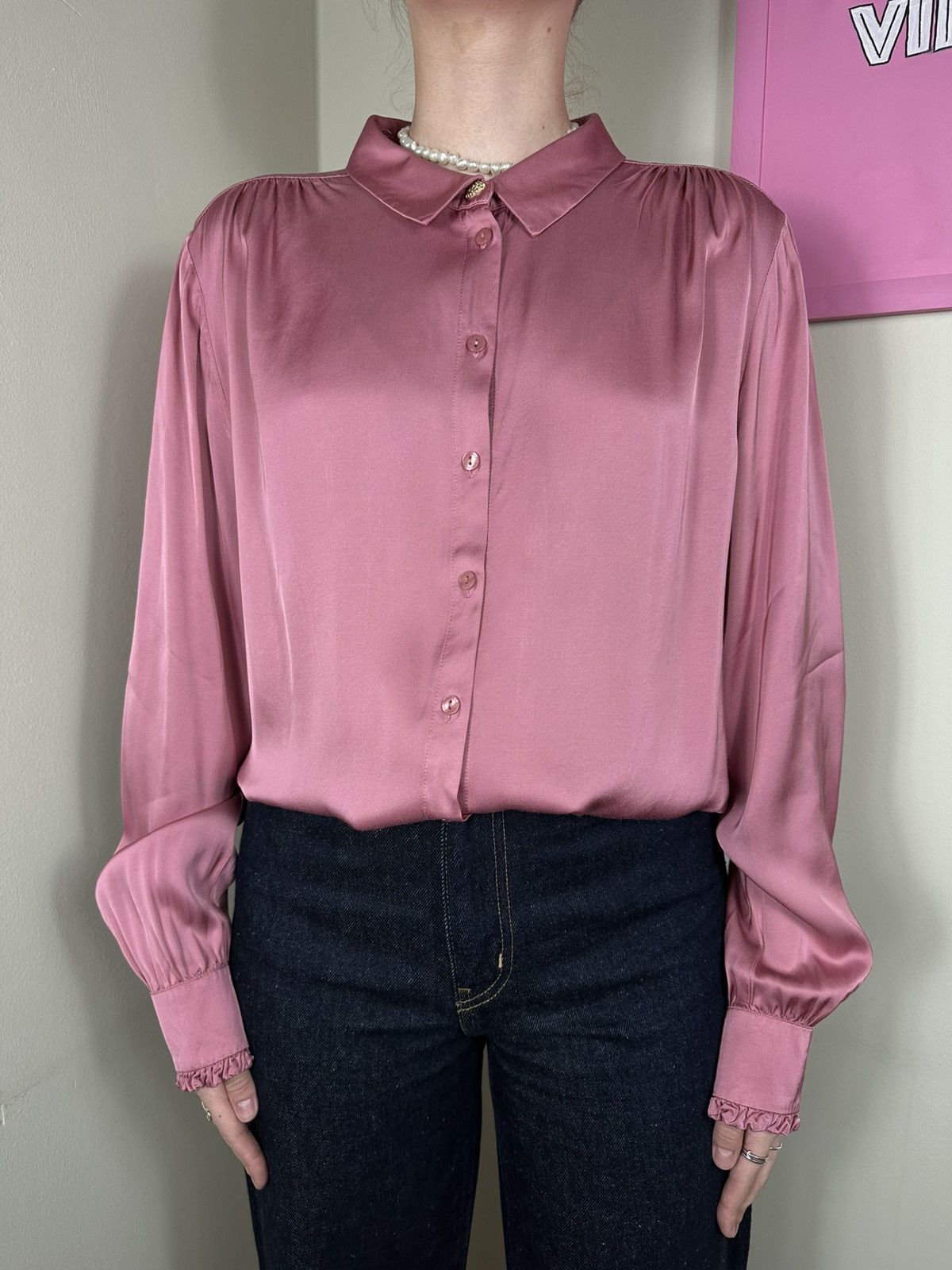 Other Fabienne Chapot Luca Blouse Button Up Size M / US 6-8 / IT 42-44 - 2 Thumbnail