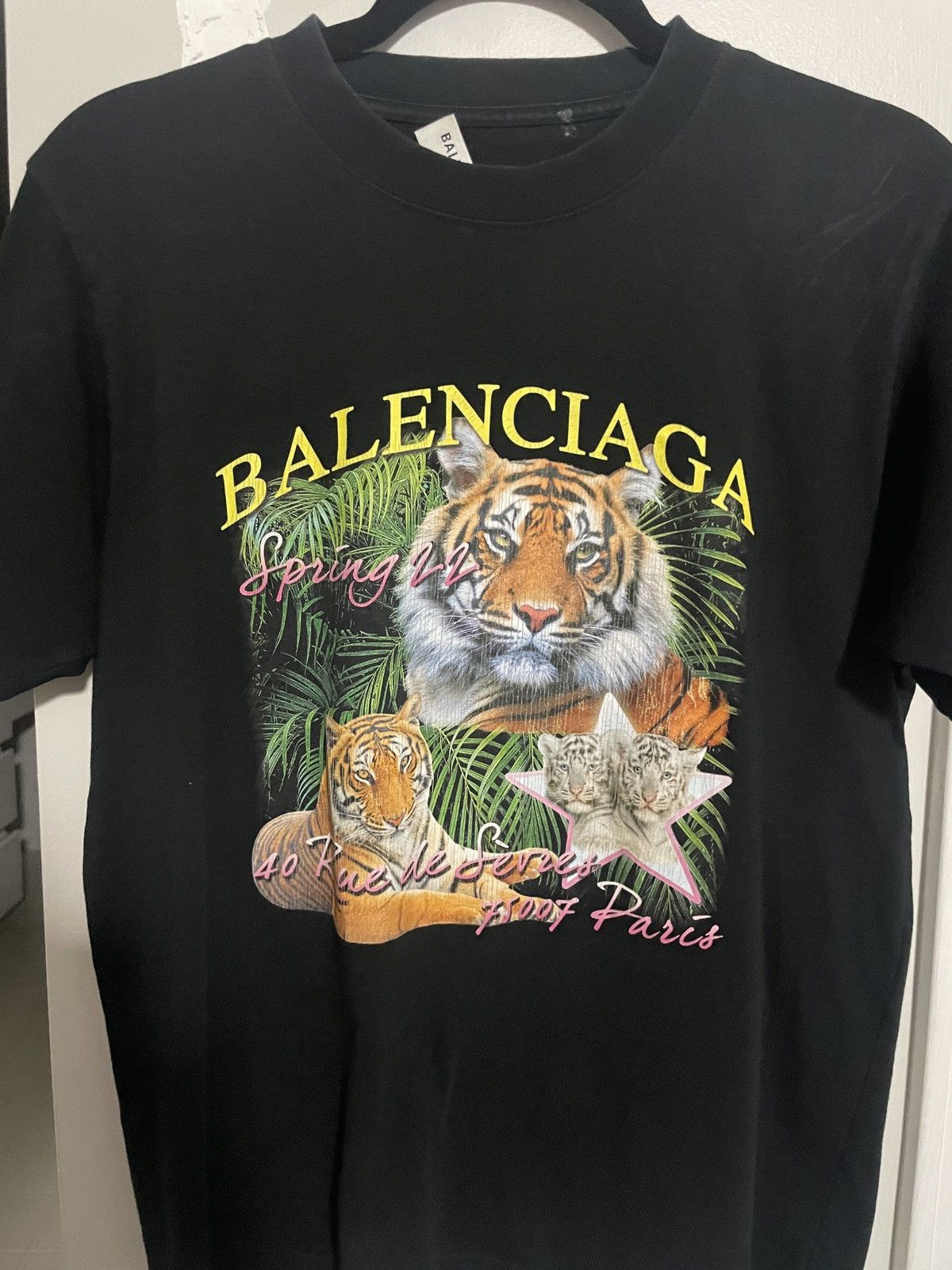 Balenciaga Balenciaga year of the tiger tee Size US S / EU 44-46 / 1 - 2 Thumbnail