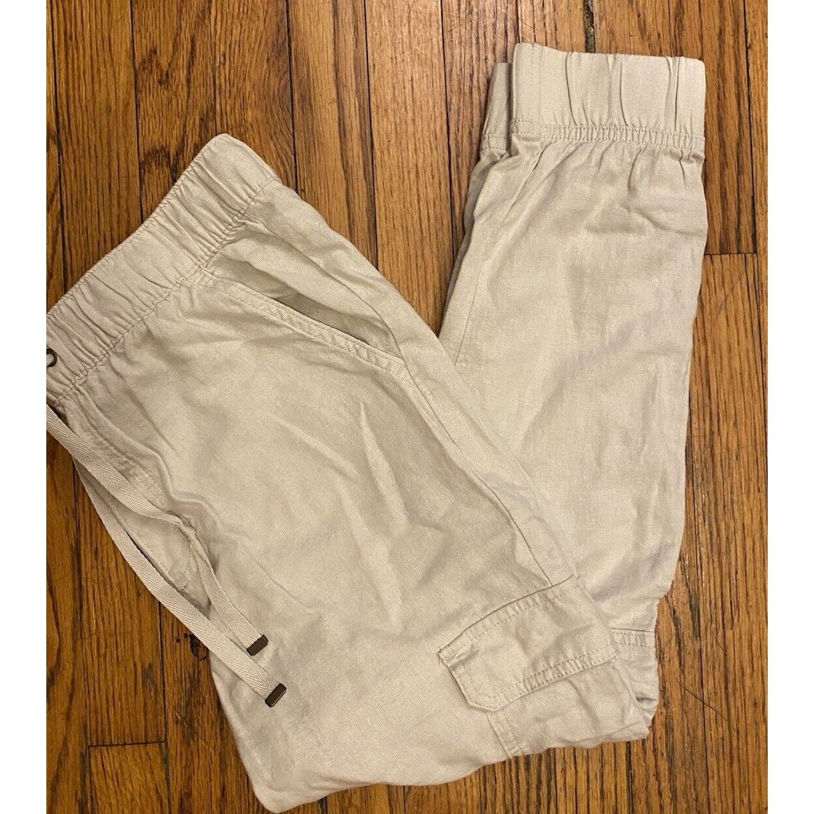 St. Johns Bay St Johns Bay Linen Cargo Jogger Pants Pockets Womens M Ankle Size 30" / US 8 / IT 44 - 1 Thumbnail
