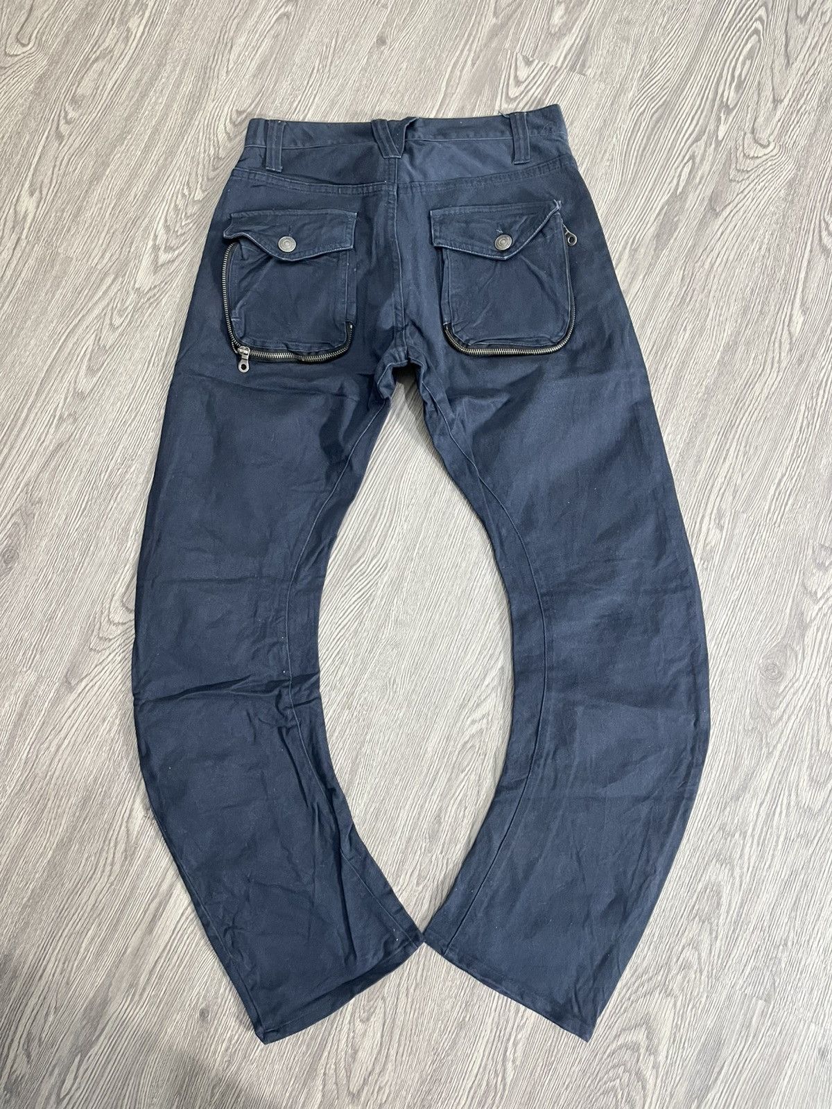 PPFM Vtg 90s PPFM Biker cargo pants Size US 33 - 4 Thumbnail