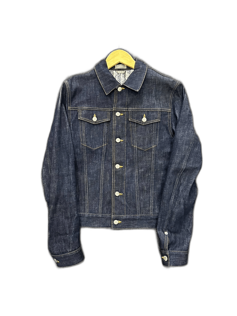 Dior Dior Denim Jacket with Printed Lining Size US M / EU 48-50 / 2 - 1 Thumbnail