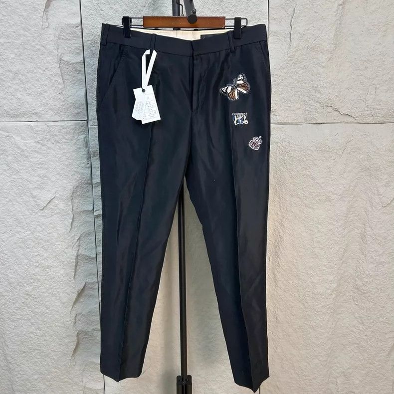 Alexander McQueen Alexander Mcqueen Size175/78A Butterfly embroidered casual Size 40R - 1 Thumbnail