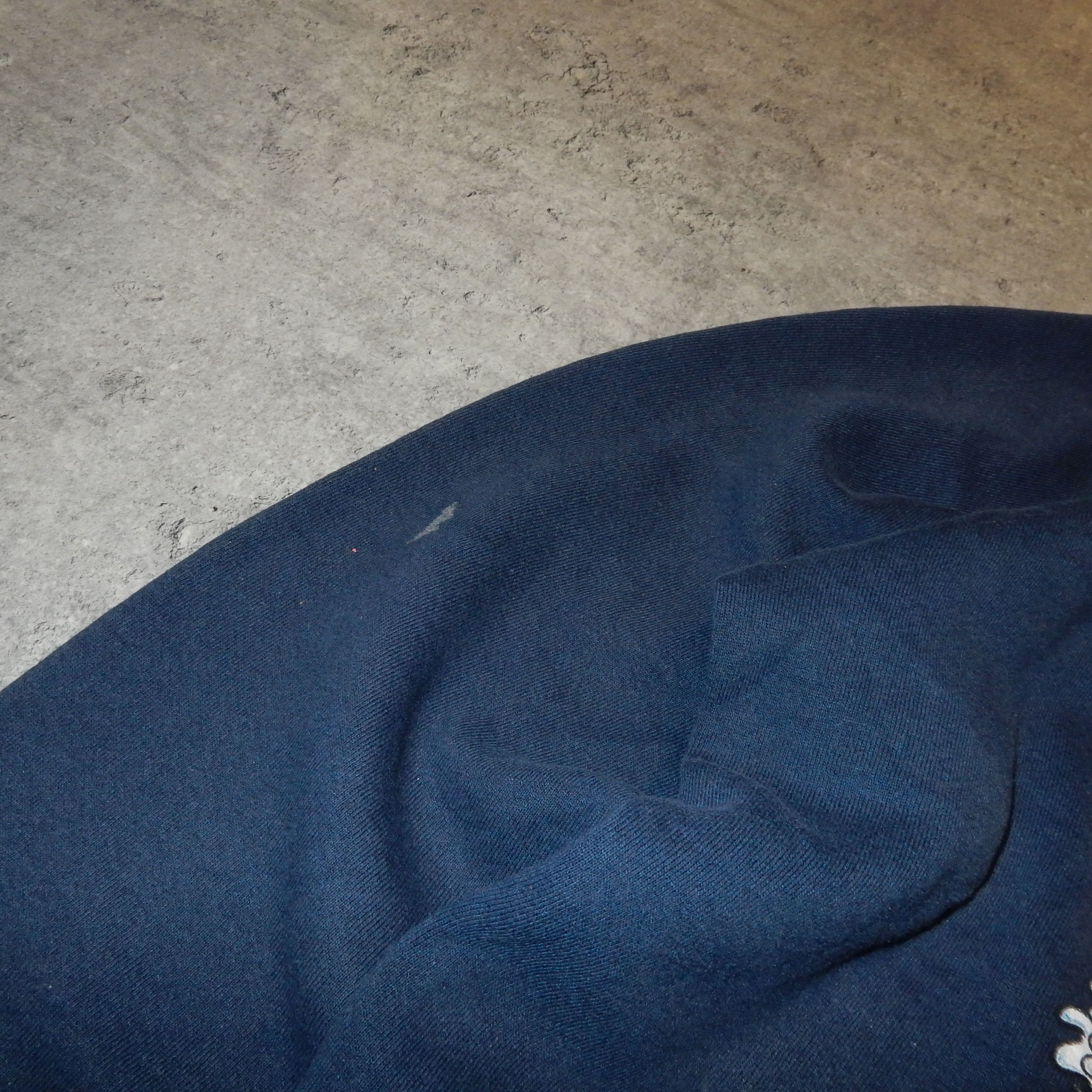 Fruit Of The Loom × Vintage Brew Thru vintage 90's FOTL navy sweatshirt - XL Size US XL / EU 56 / 4 - 5 Thumbnail