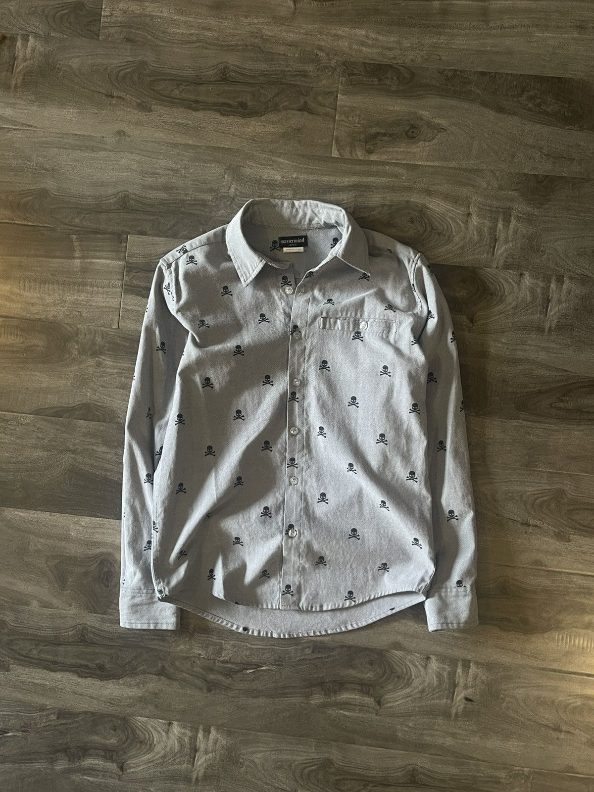 Vintage Mastermind Japan Skull N Bones Button up