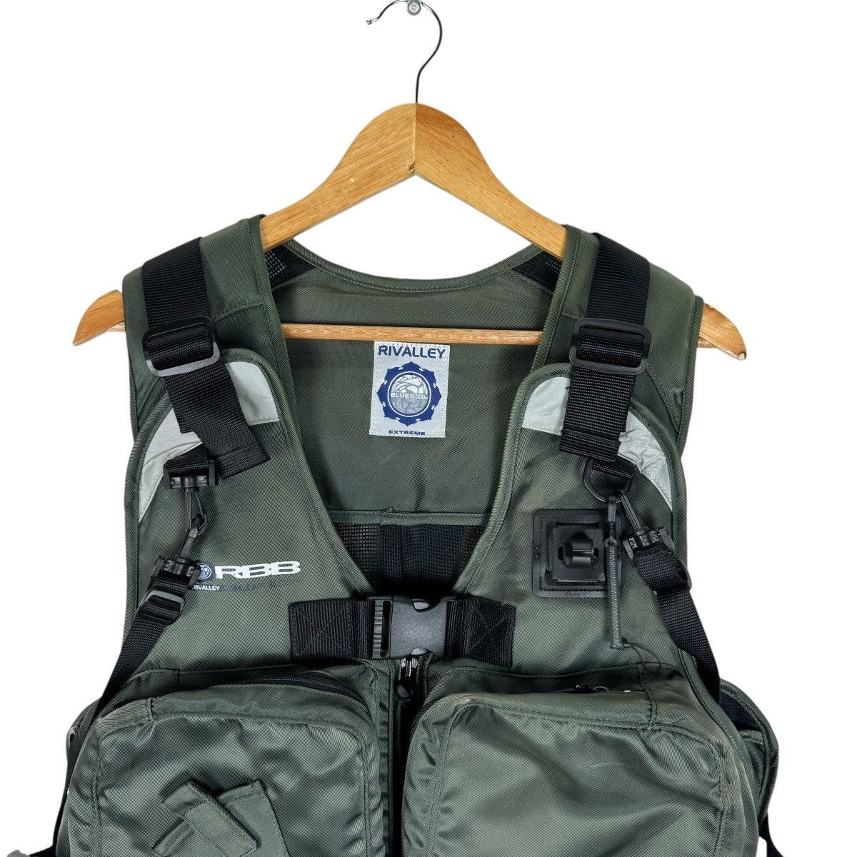 Blue Blood × Japanese Brand 🌟RIVALLEY BLUE BLOOD UTILITY POCKET LIFE VEST Size US M / EU 48-50 / 2 - 3 Thumbnail