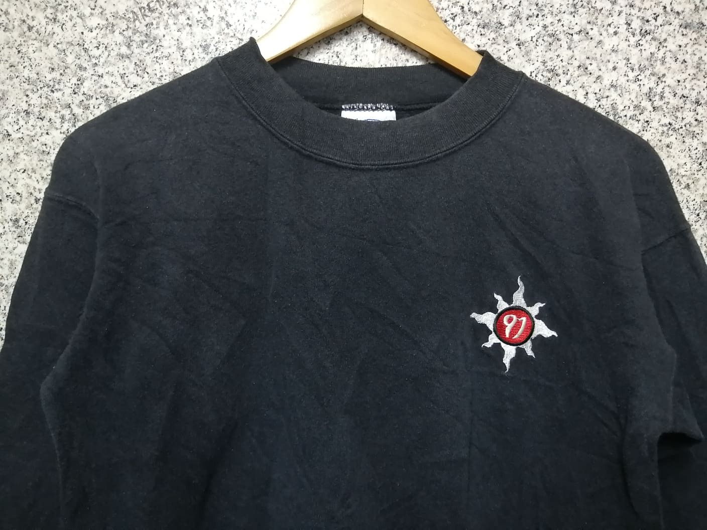 Converse × NBA × Vintage 🔥Vintage Converse Rodman Embroidery Logo Sweatshirt Size US M / EU 48-50 / 2 - 3 Thumbnail