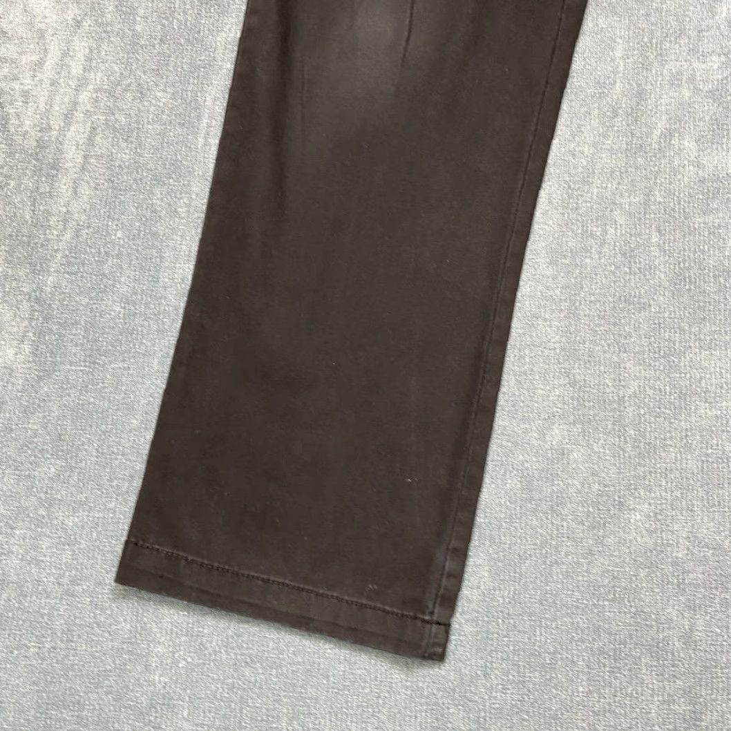 Old Navy Old Navy Chino Pants Men 31x30 Black Cotton Dark Wash Straight Classic Loose Fit Size US 31 - 3 Thumbnail
