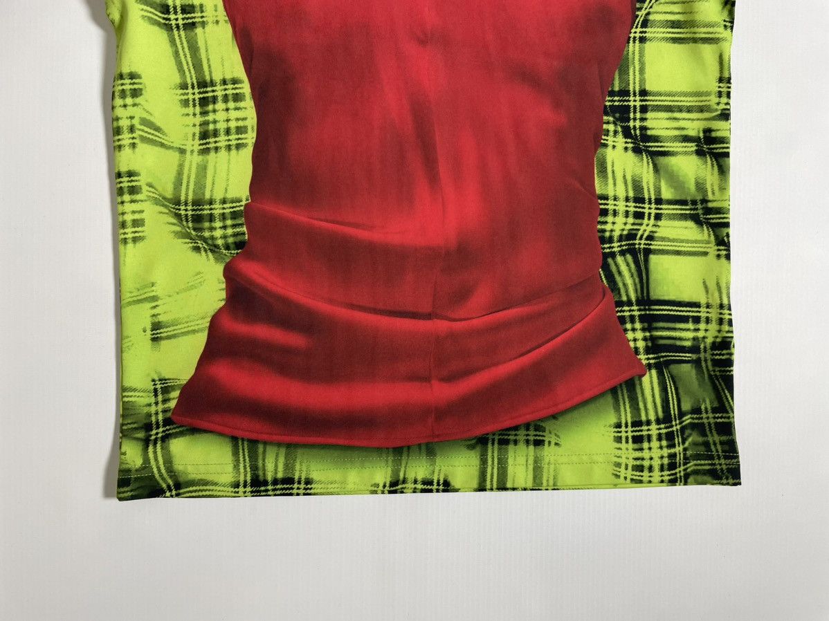 Jean Paul Gaultier × Y/Project S/S 23 Punk Check + Camisole Print Vest Top Size M / US 6-8 / IT 42-44 - 7 Thumbnail