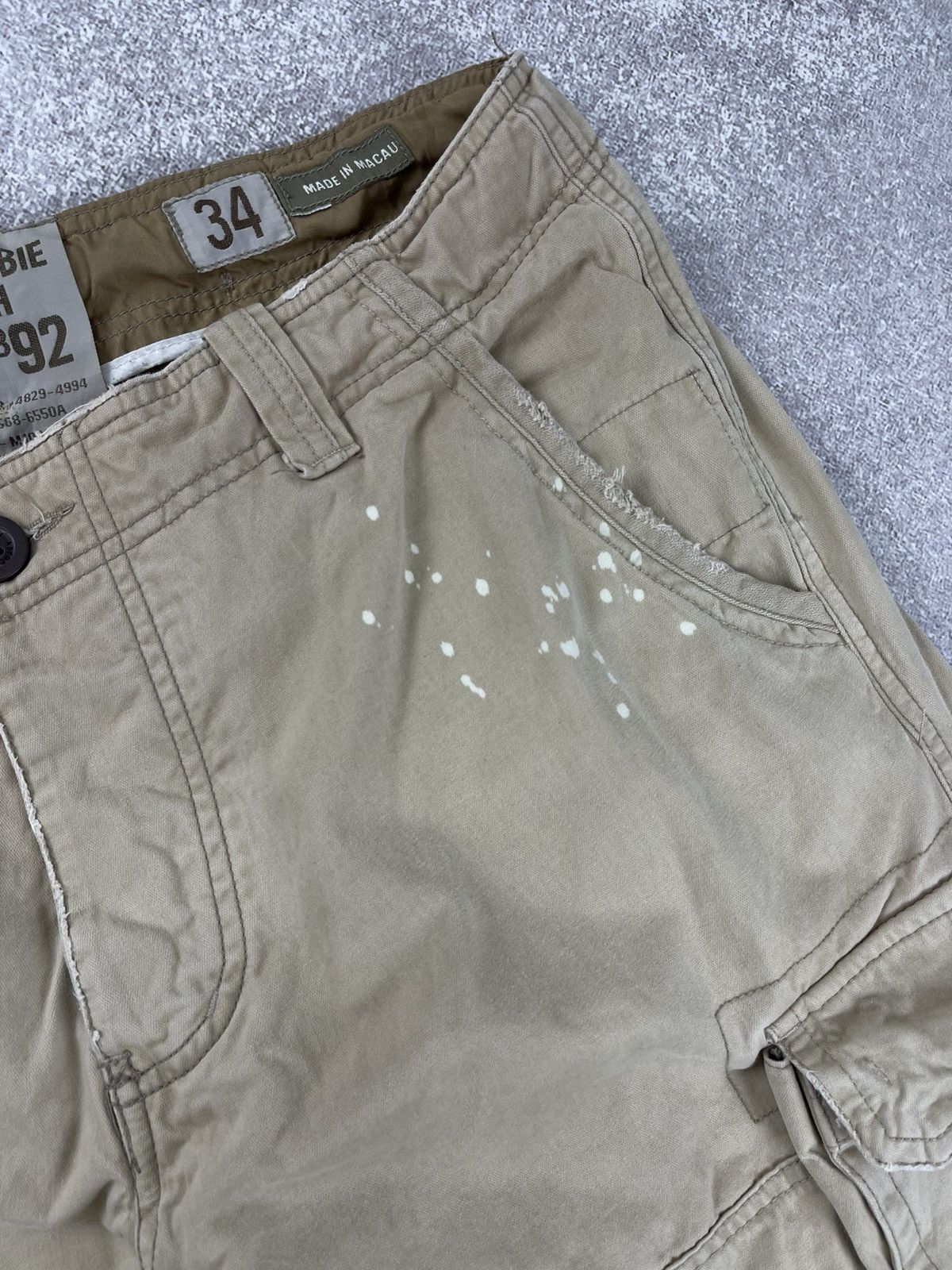 Abercrombie & Fitch × Vintage Vintage Abercombie & Fitch Cargo Shorts Men’s Size 34 Size US 34 / EU 50 - 7 Thumbnail