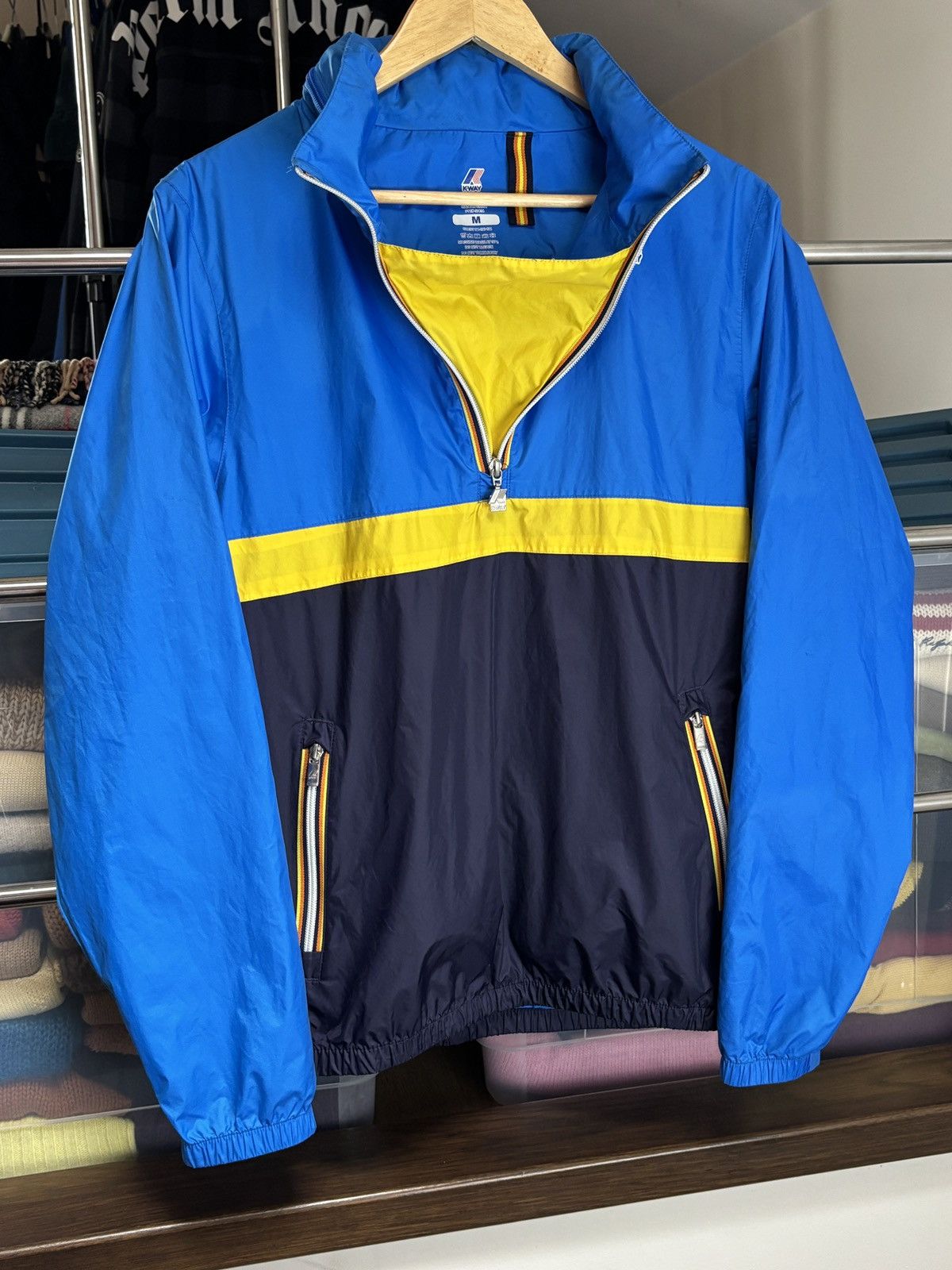 K-Way K-Way Outdoor Anorak Jacket Windbreaker Gorpcore Size US M / EU 48-50 / 2 - 5 Thumbnail