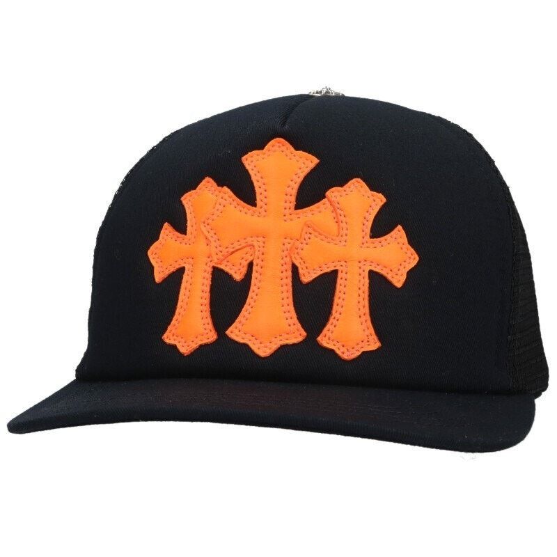 Chrome Hearts Chrome Hearts Trucker Cap 3 Cemetery Cross Patch Size ONE SIZE - 1 Thumbnail