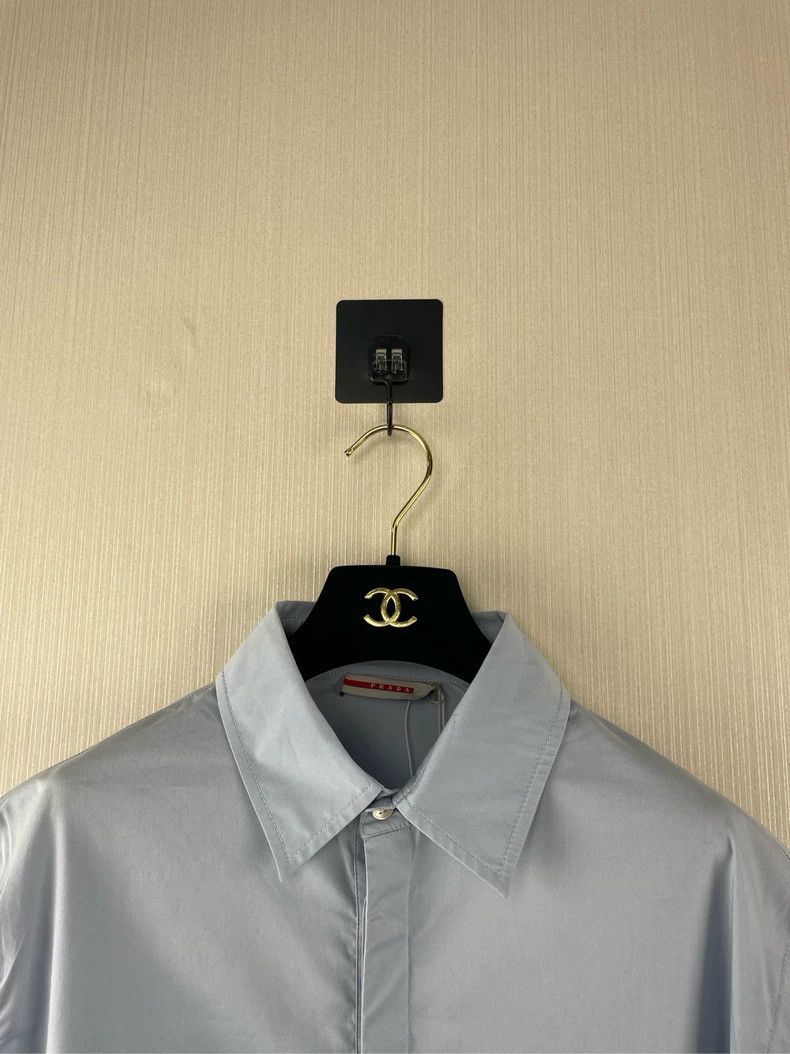 Prada PradaRubber brand logo polo shirt 2503-Nextarrow Size US M / EU 48-50 / 2 - 3 Thumbnail