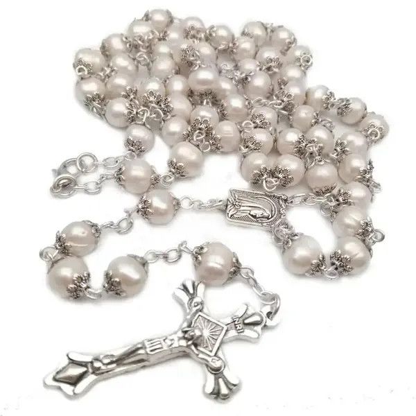 Jewelry Saint Benedict Rosary Necklace Chain Catholic Church Jesus Size ONE SIZE - 7 Thumbnail